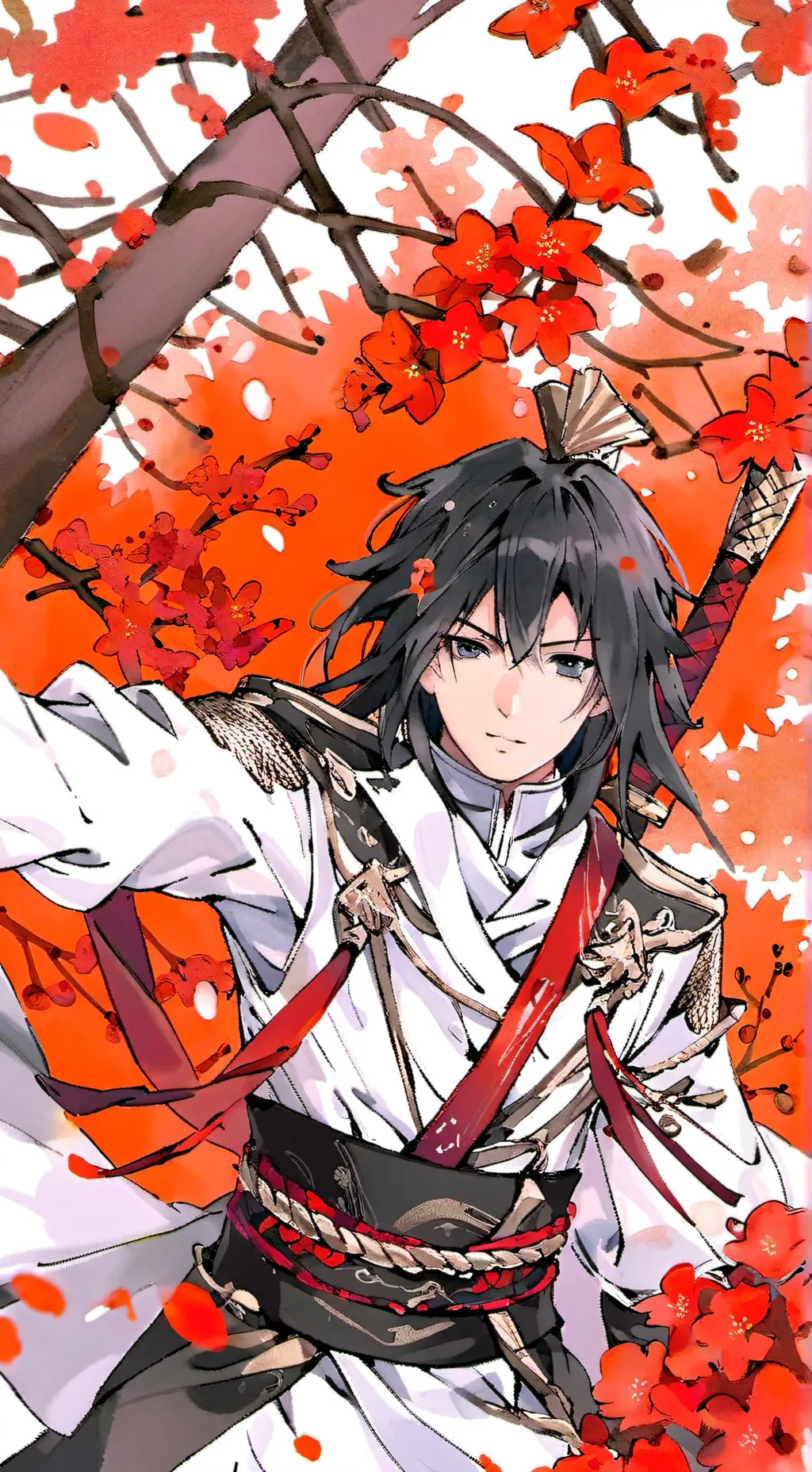 ai character: giyuu tomioka background