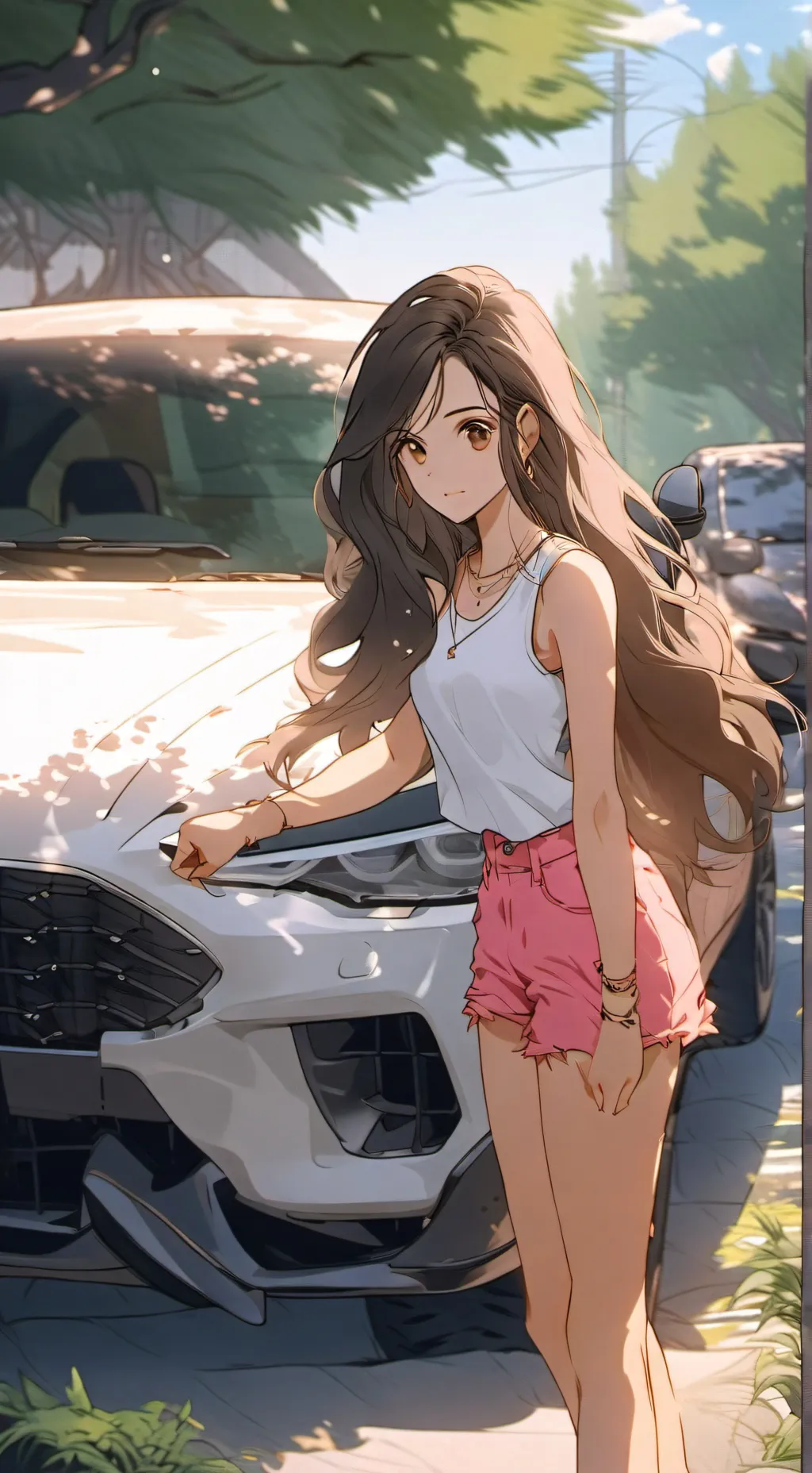 ai character: Maria  background