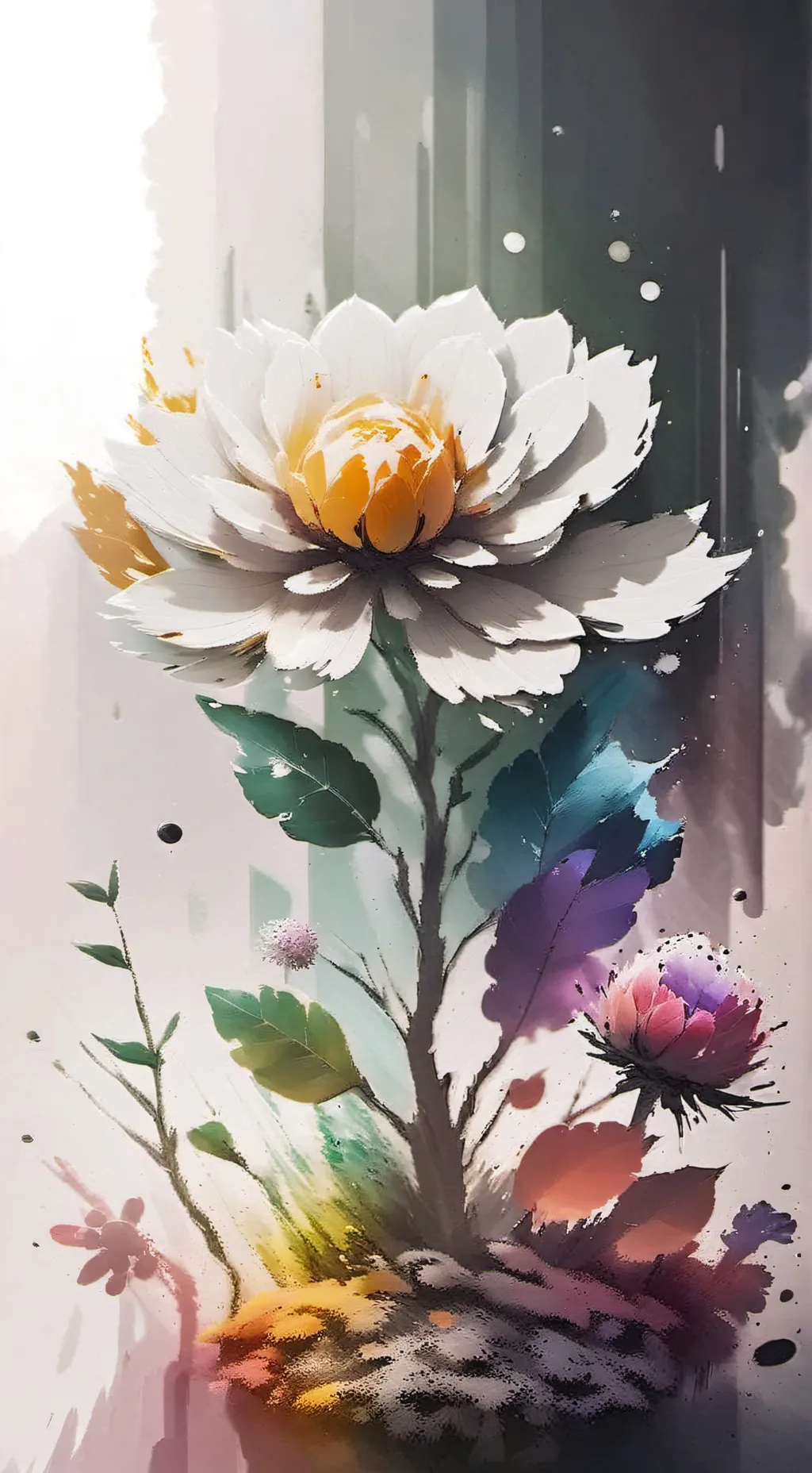 ai character: dandy wolrd infect background