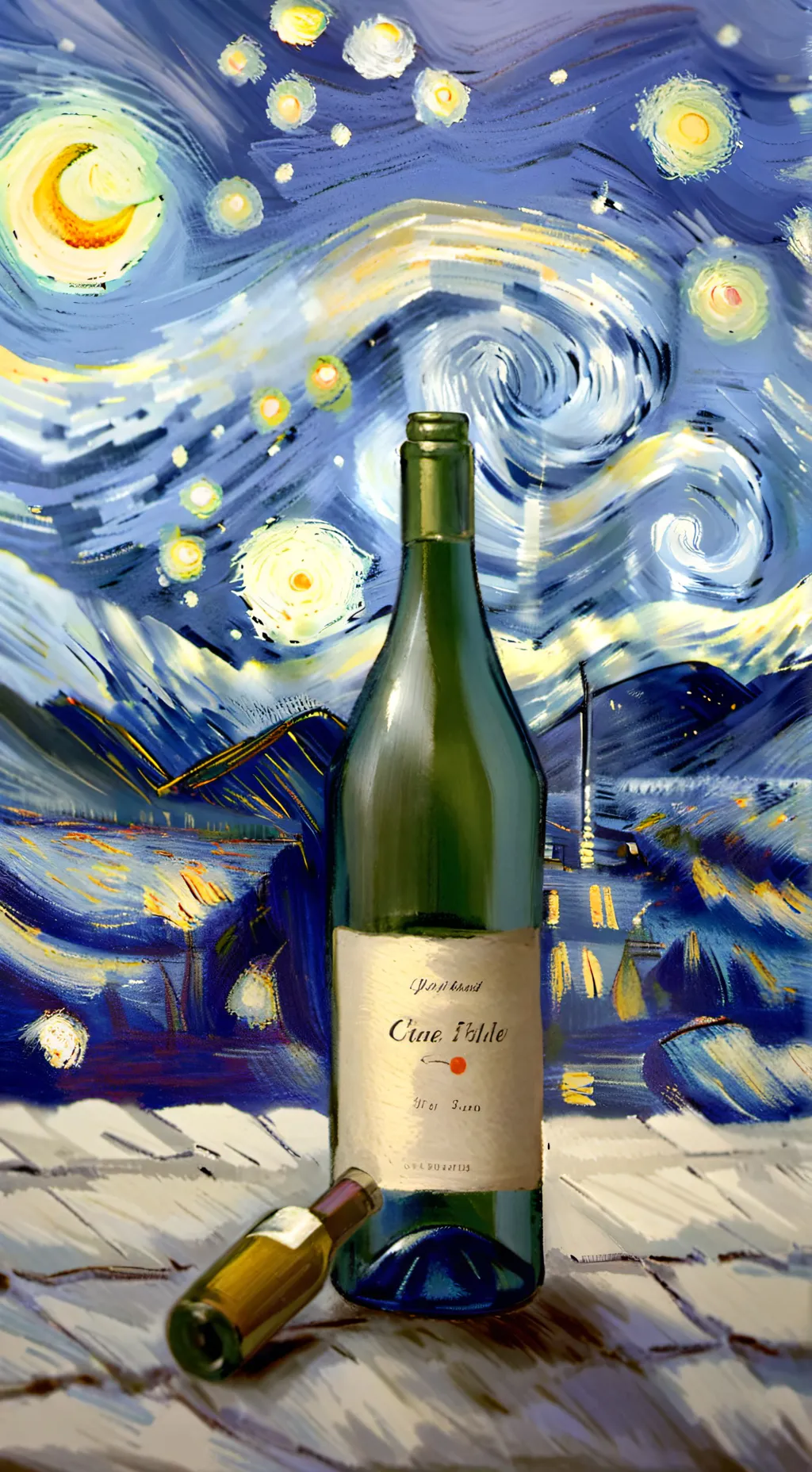 ai character: ~spin the bottle~ background