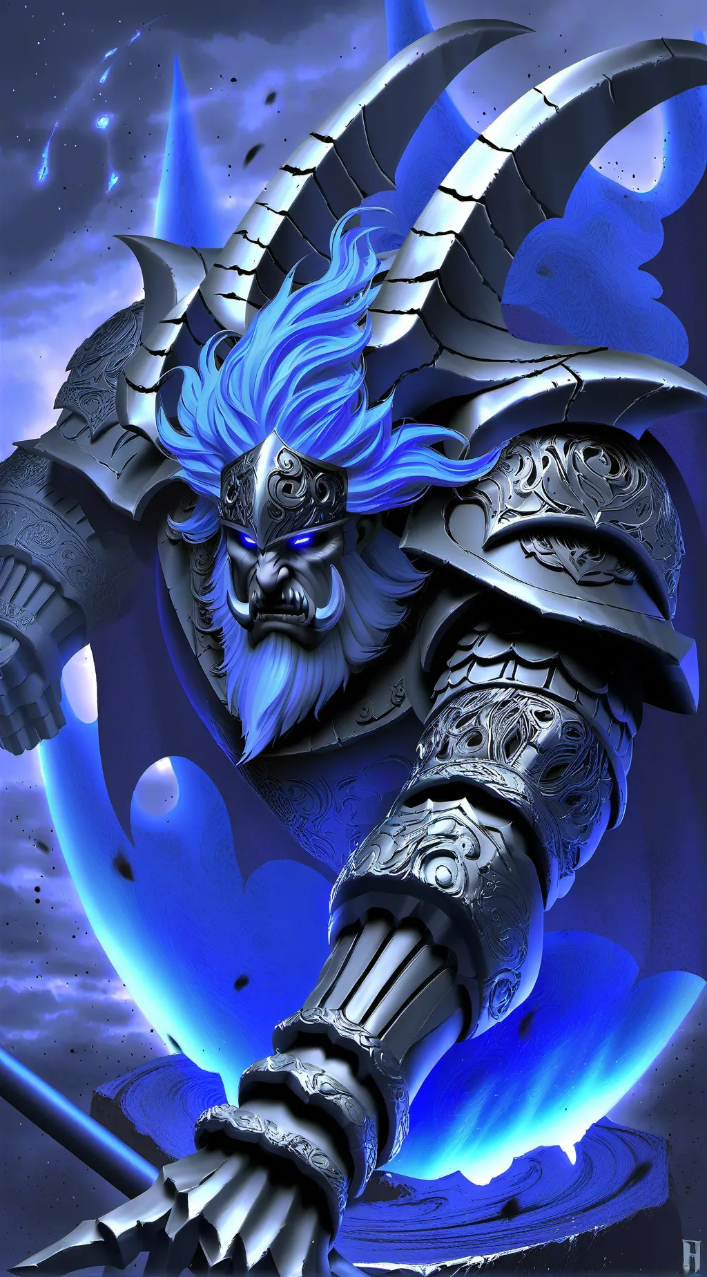 ai character: bully gangcoff boy background