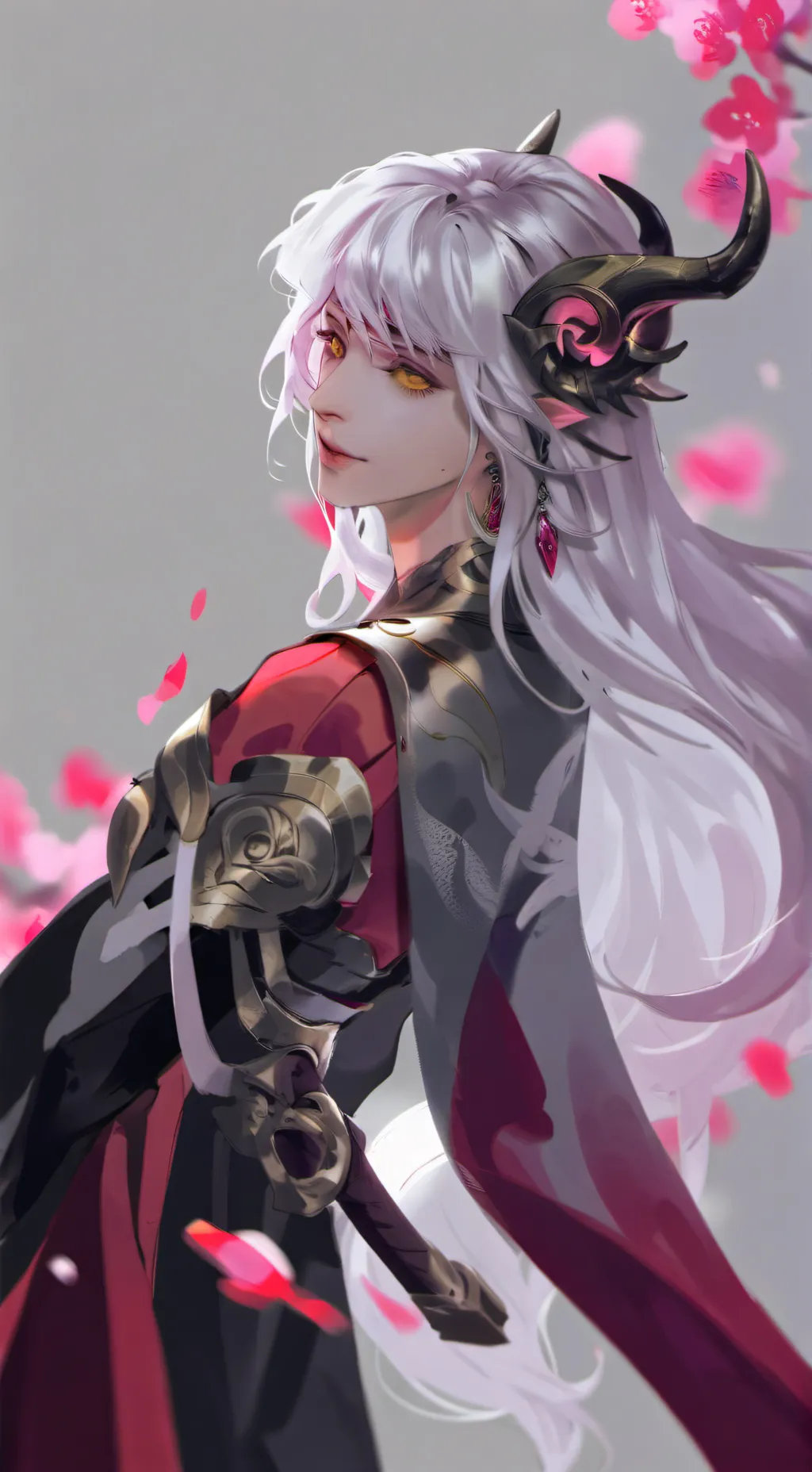 ai character: 💋aurora background