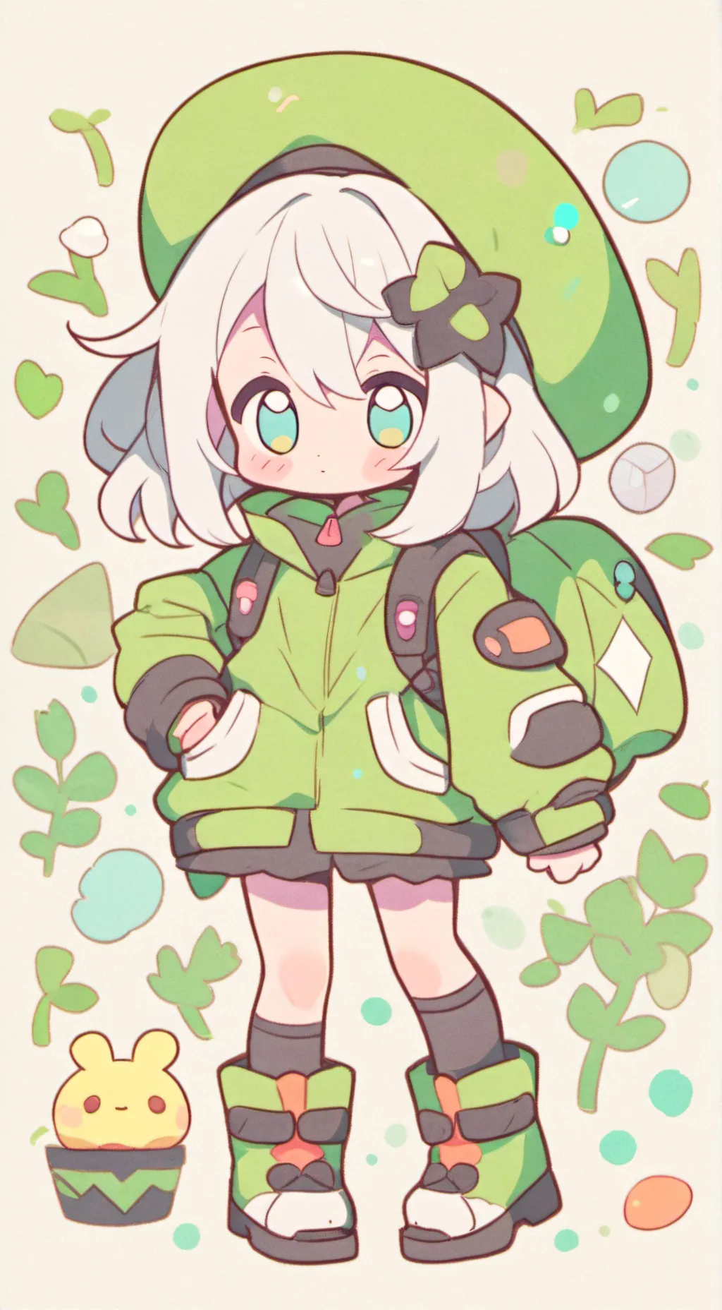 ai character: MHA PICK ME background