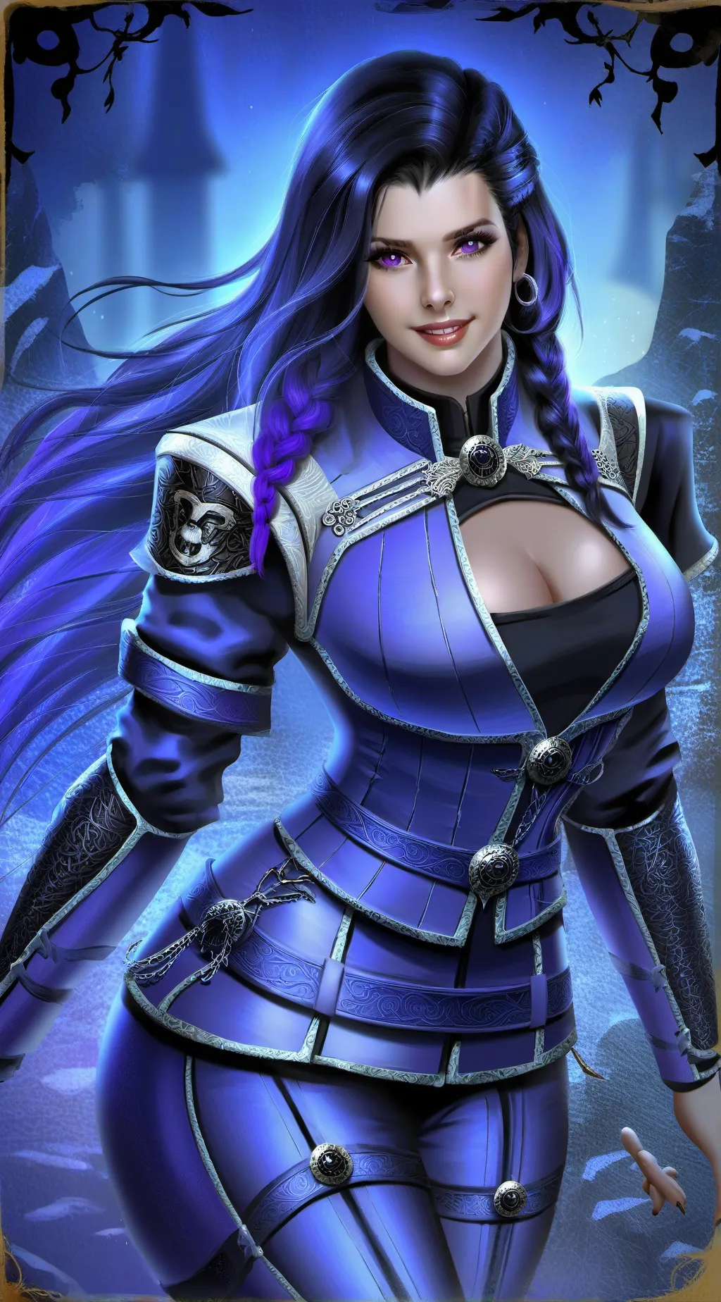 ai character: pick me kny🙄🙄 background