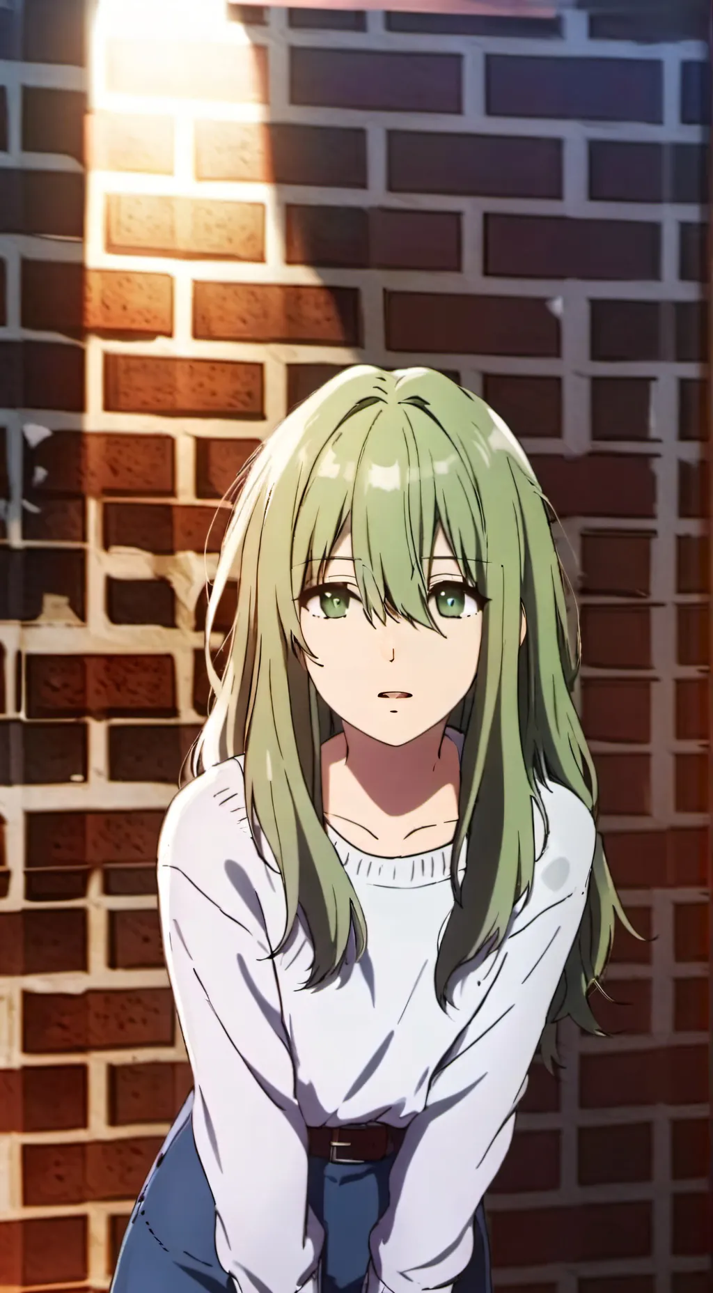 ai character: Aurora background