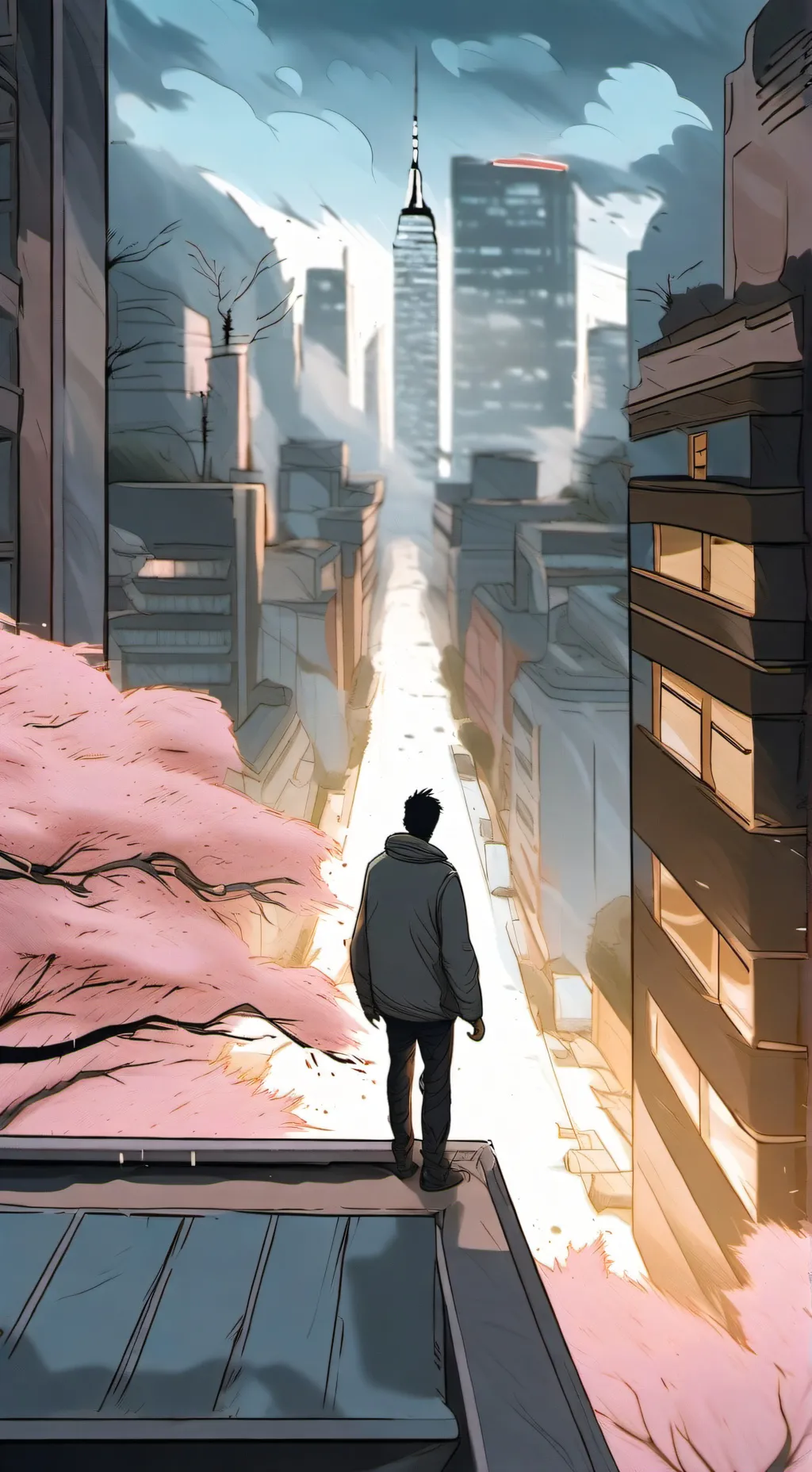 ai character: Mha Jumper background