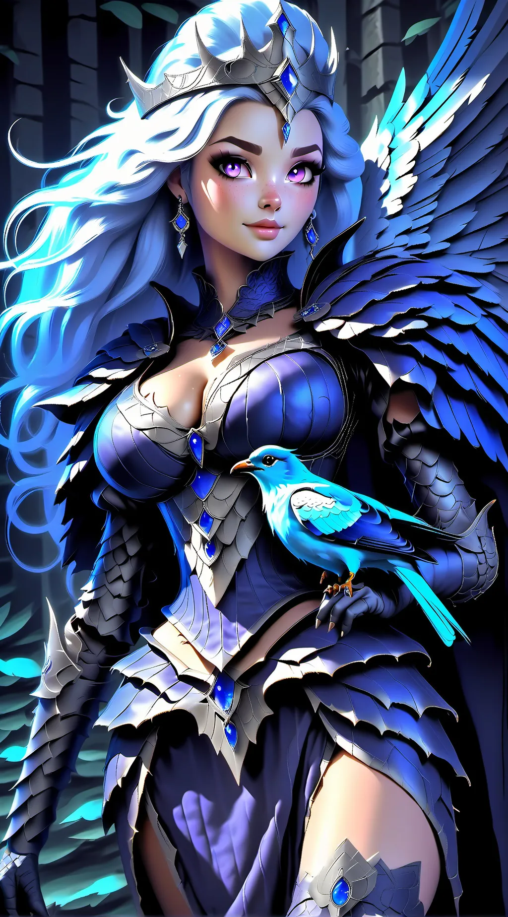 ai character: Kasa Raven background