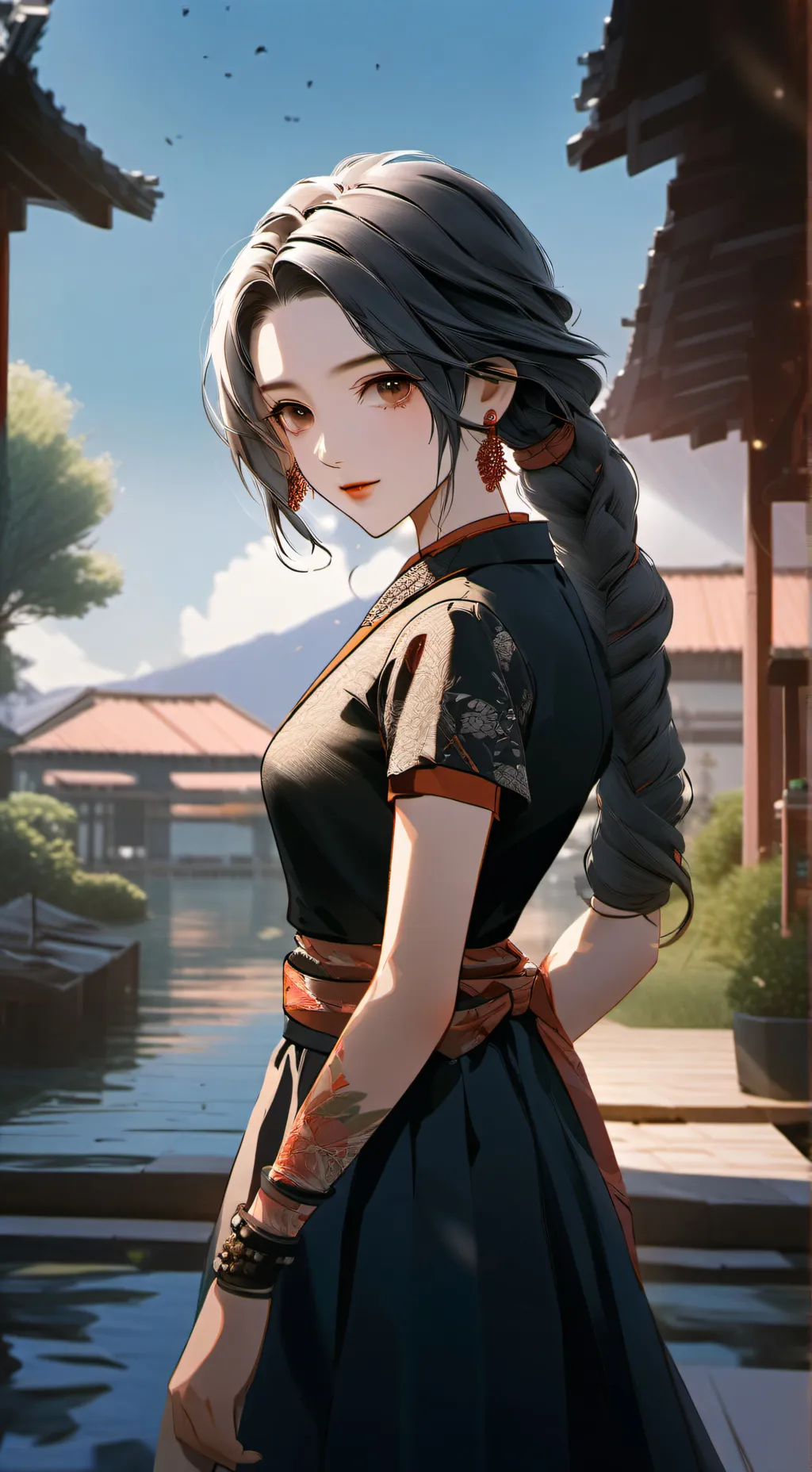 ai character: clara background