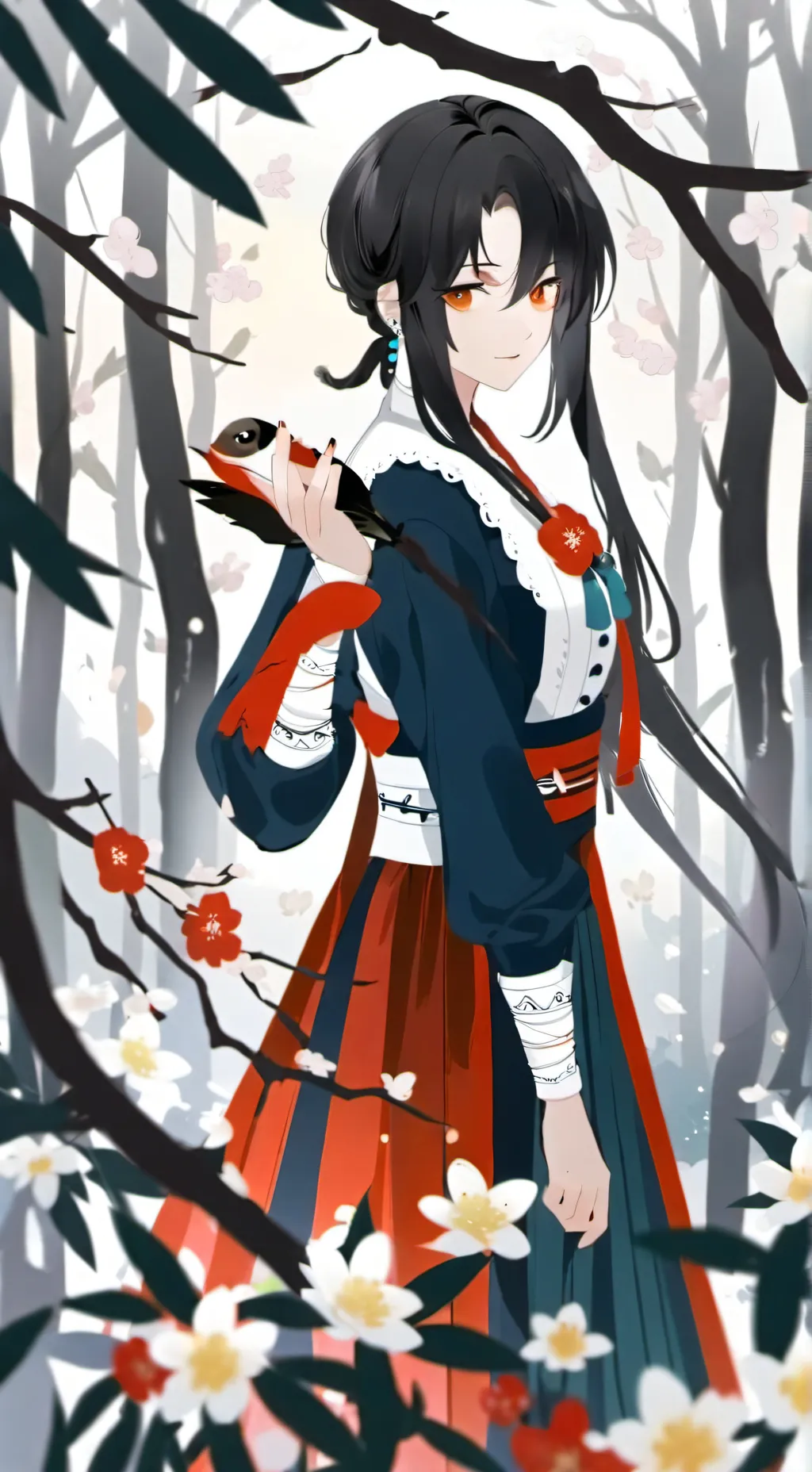 ai character: Dw but with my OCs background