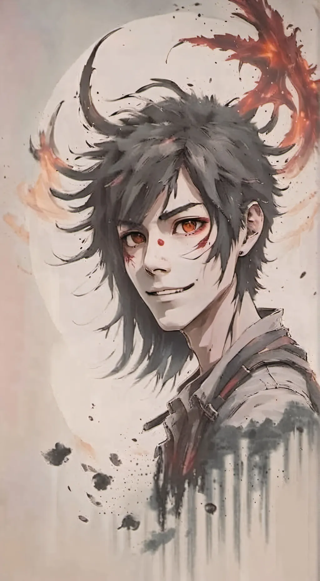 ai character: Ne zha background