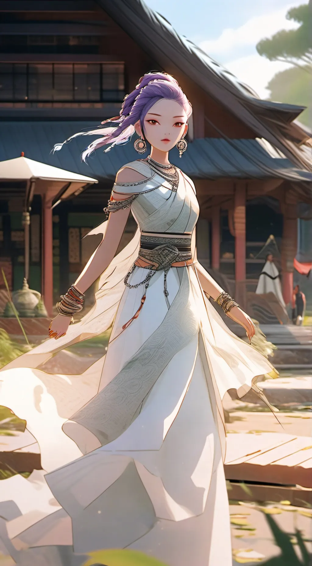 ai character: KPDH period background