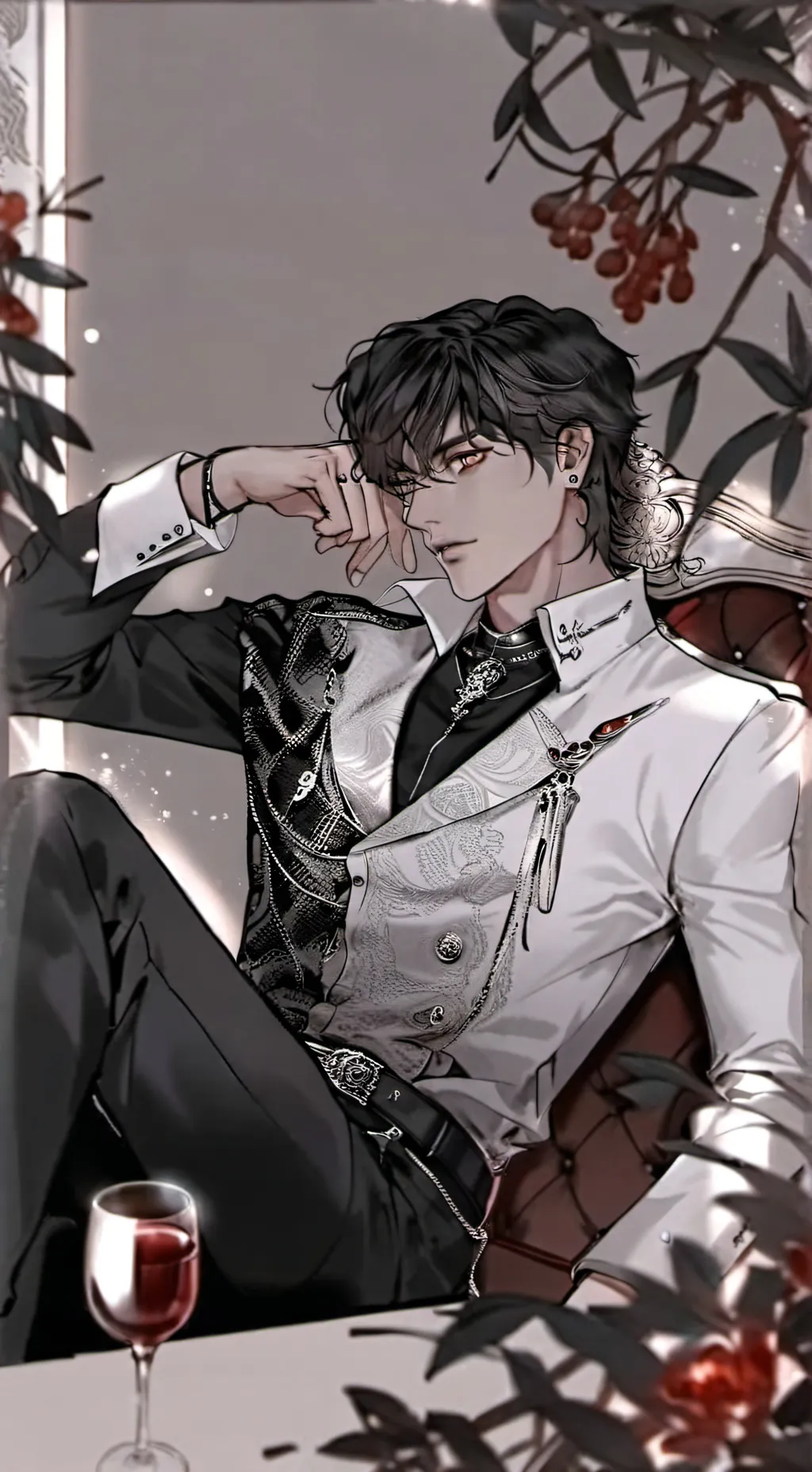 ai character: Caled background