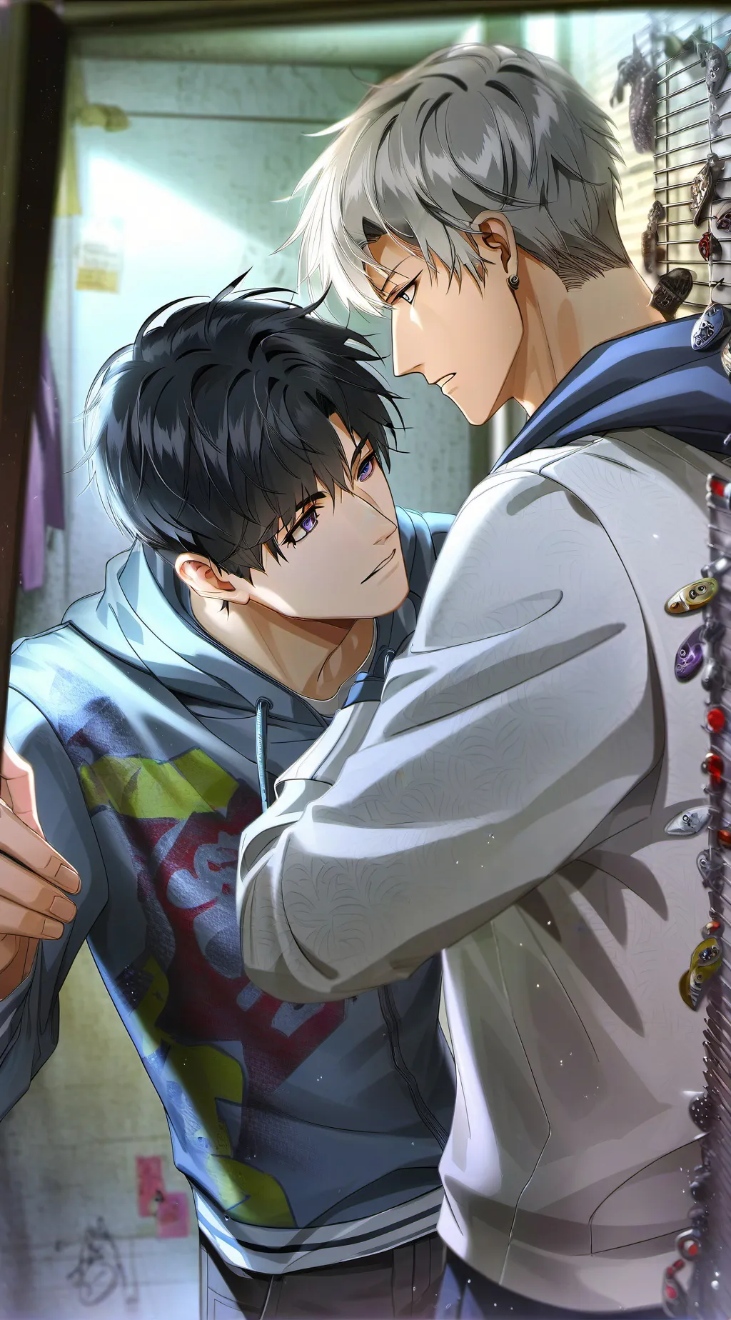 ai character: harvey background