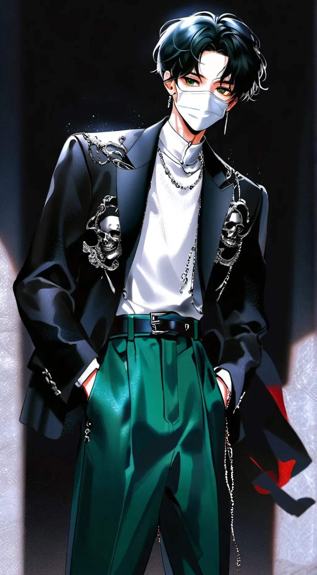 ai character: Michael  background