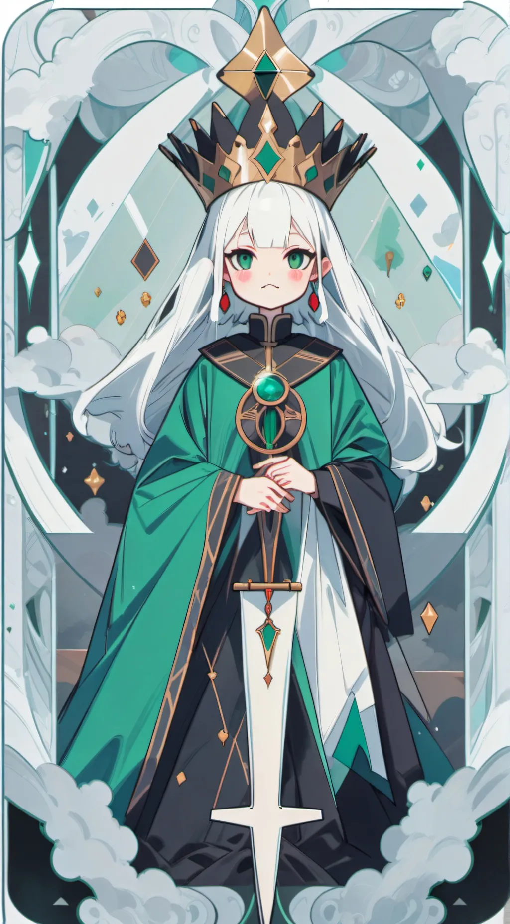 ai character: 1x1x1x1  background