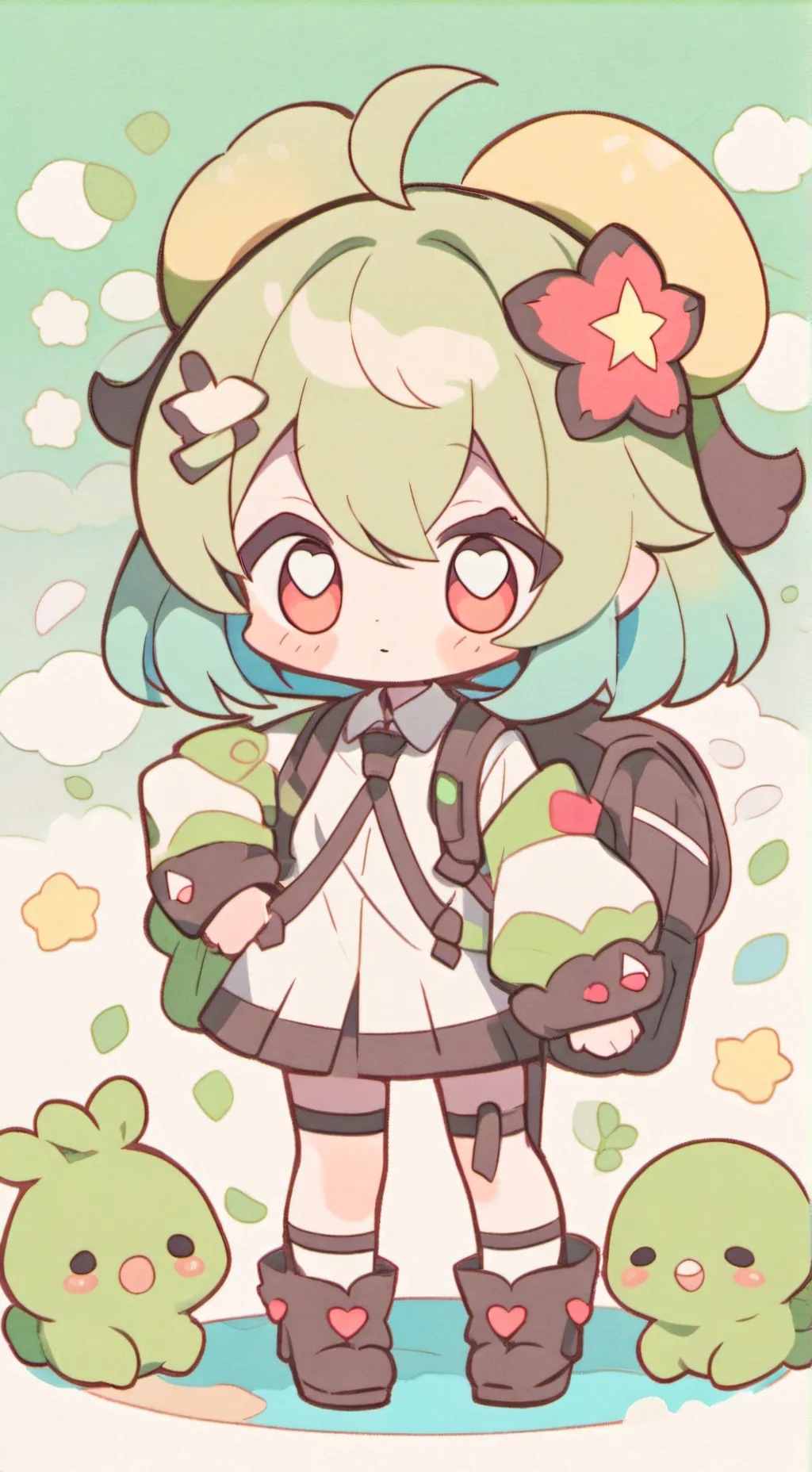 ai character: Sprunki (my first) background