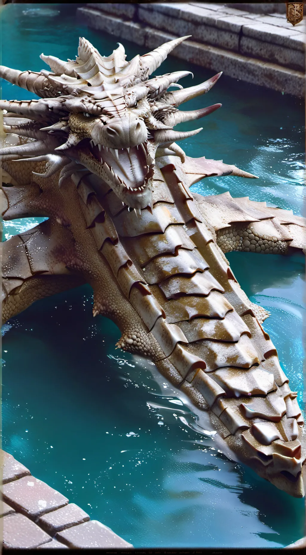 ai character: DRAGON CANNELON background