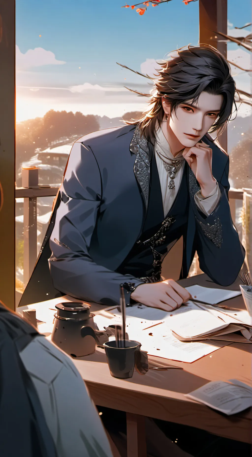 ai character: хён background