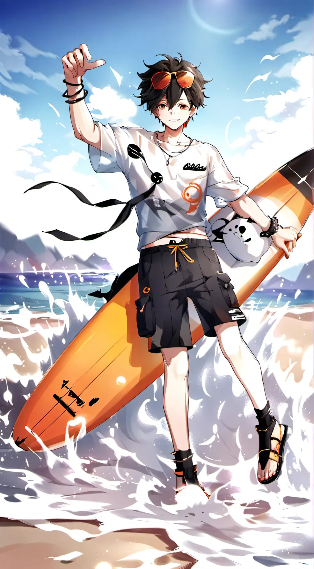 ai character: Milo background