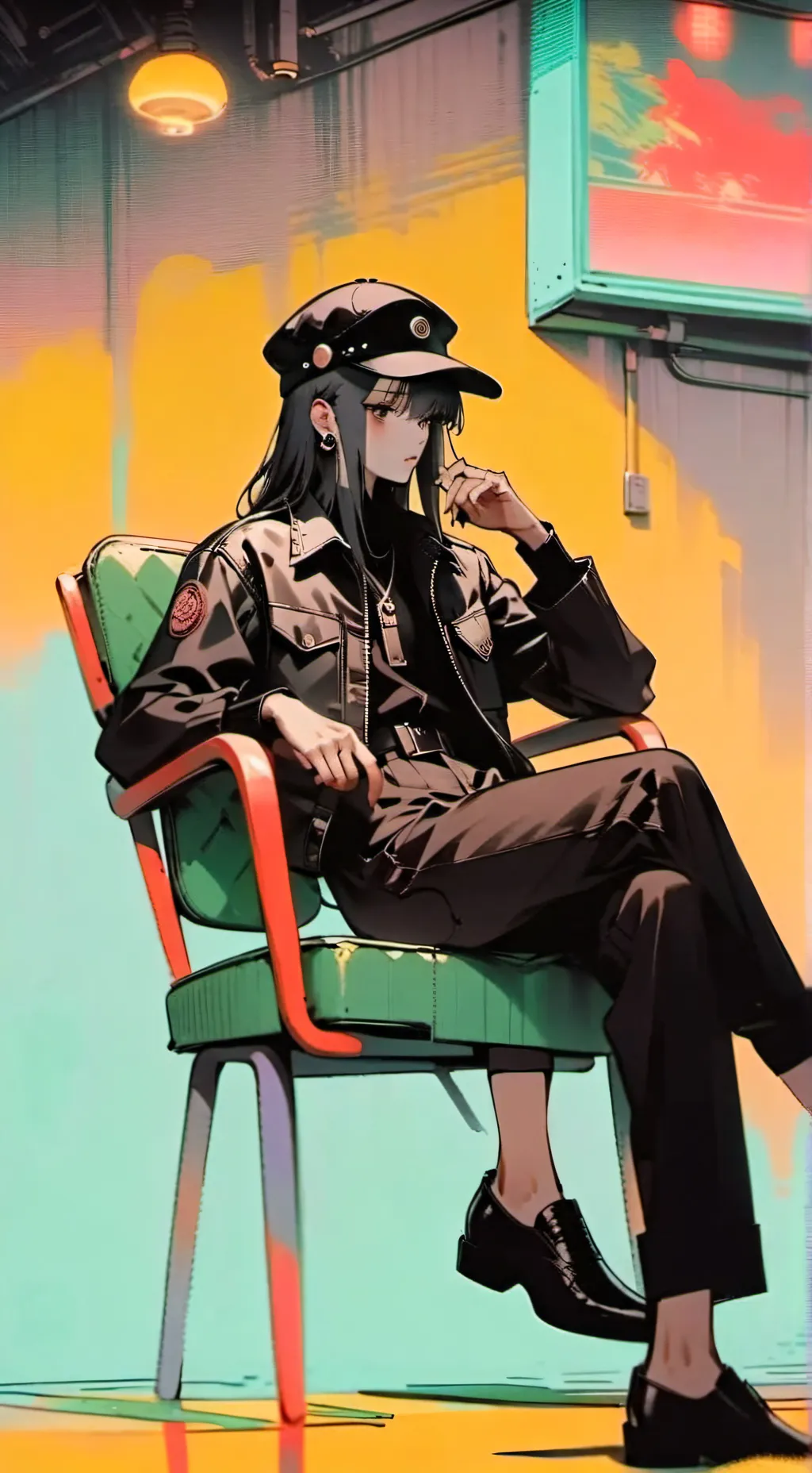 ai character: seonji-ju chan background