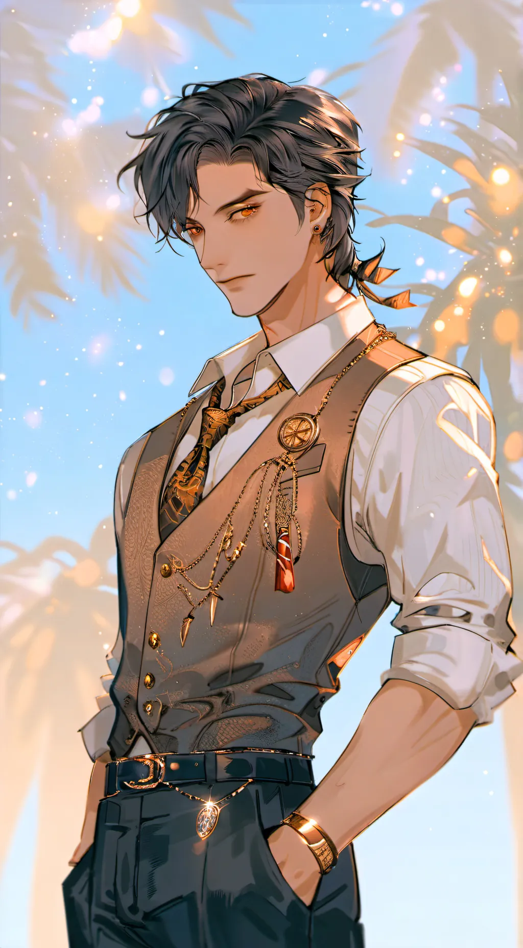 ai character: mafia boss background