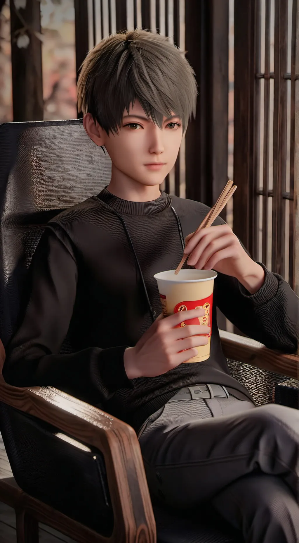 ai character: Nico background