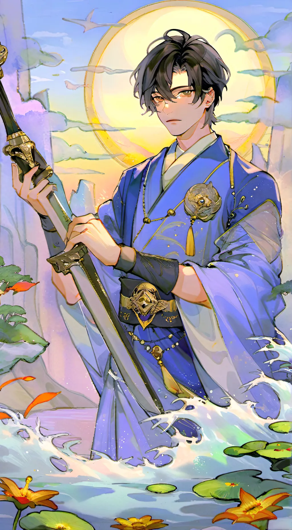 ai character: sin-gu  background