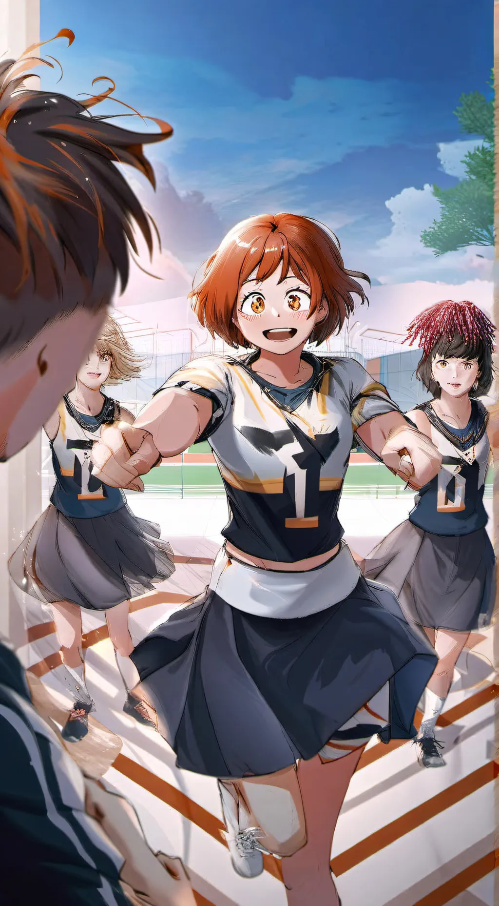 ai character: Ochaco Uraraka background