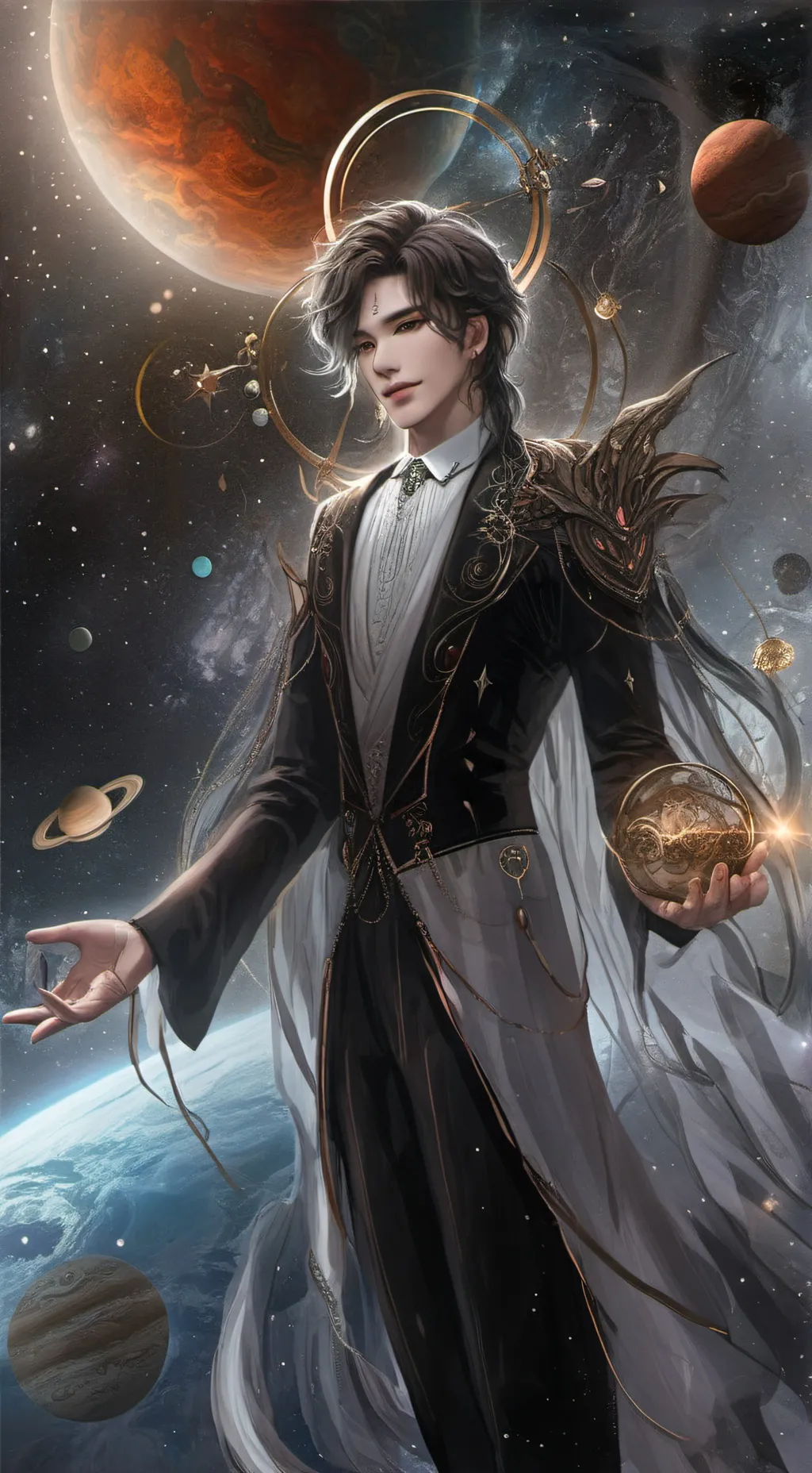 ai character: ⚛️ Fabian Astral background