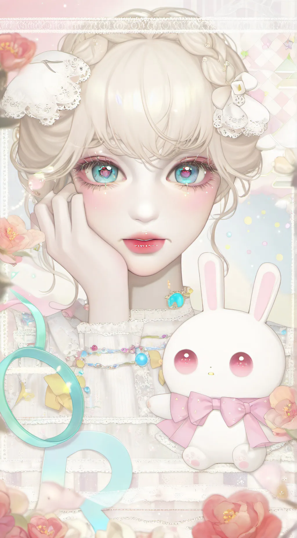 ai character: alexa(novia)  background