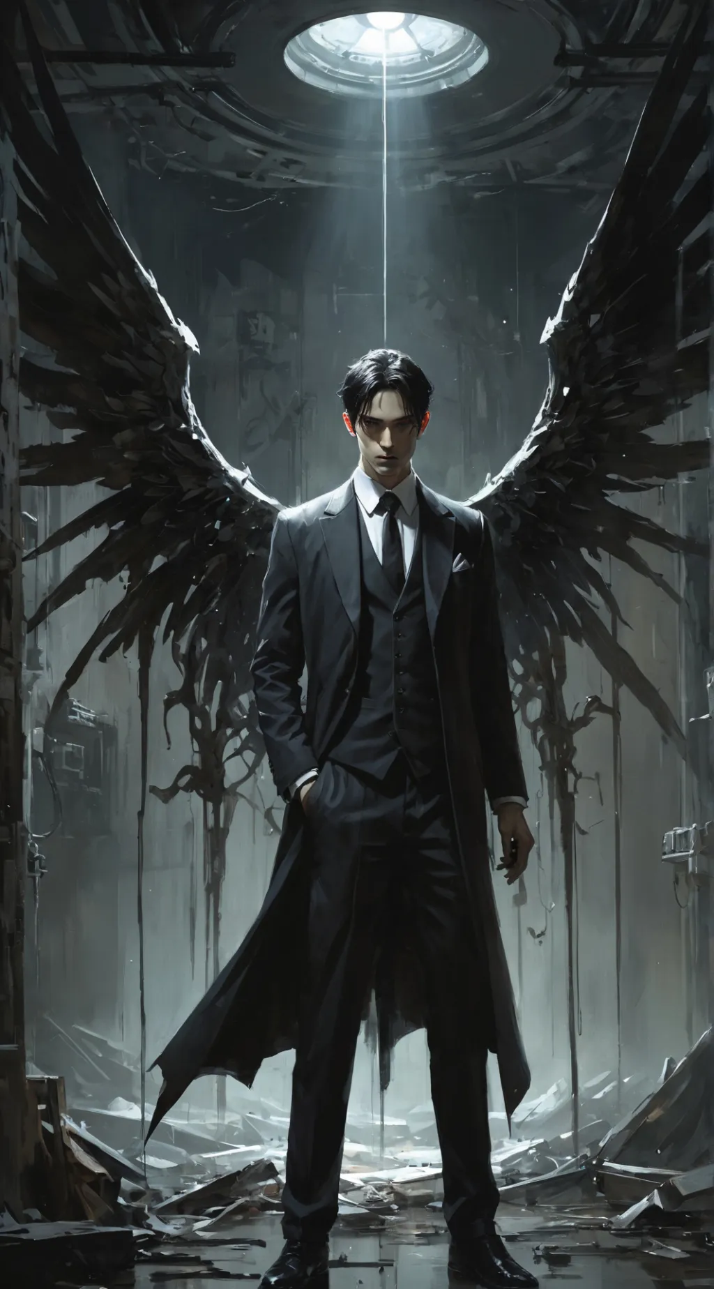 ai character: Lucien background