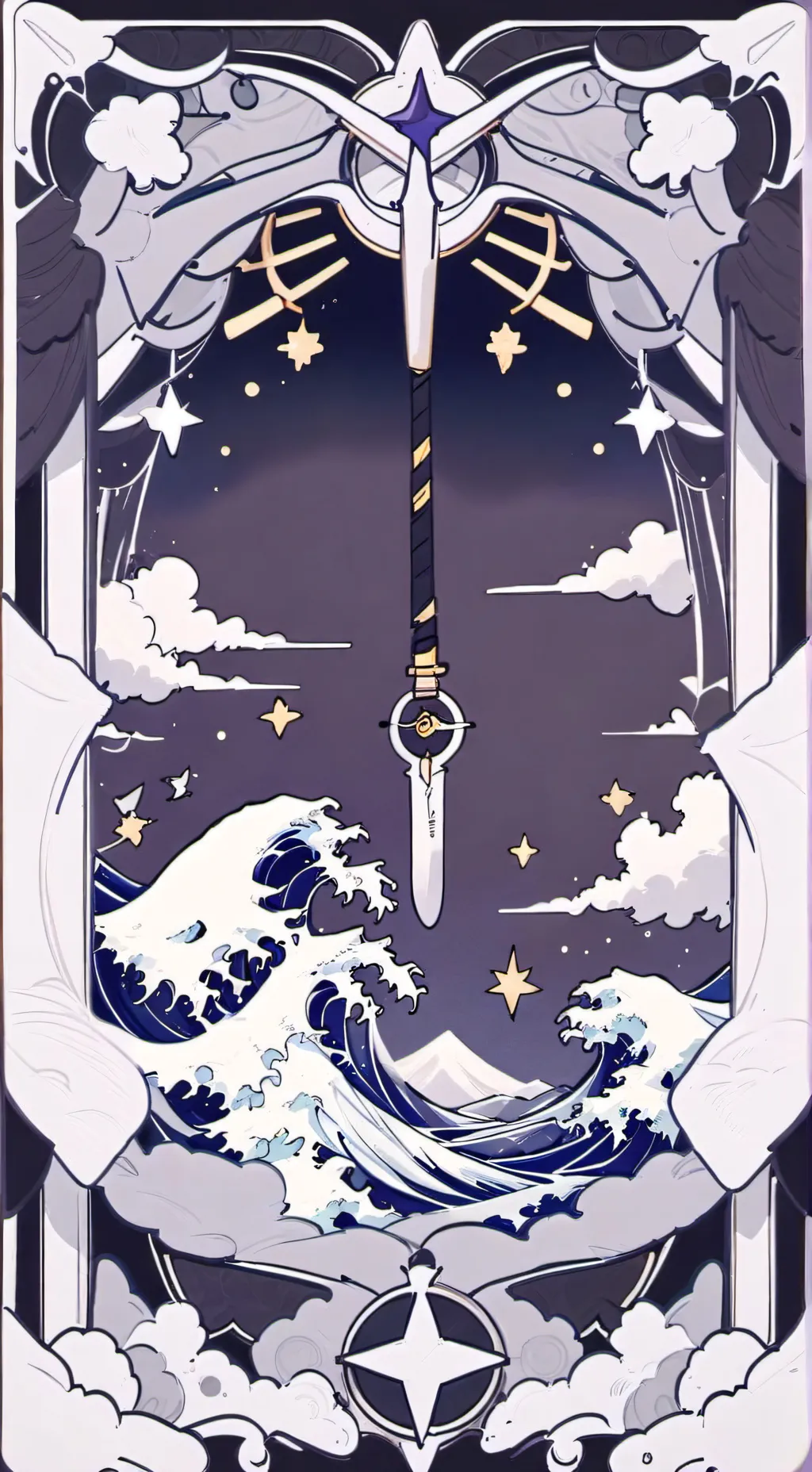 ai character: hôpital  background