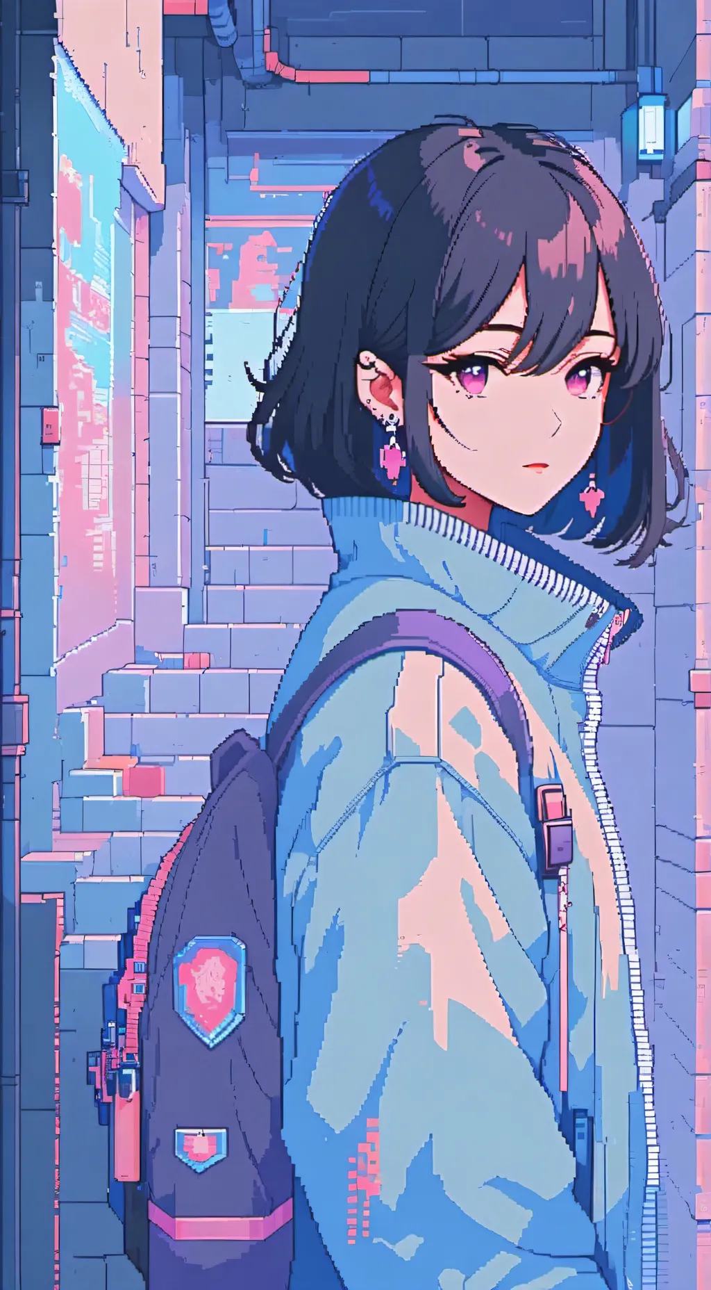 ai character: Beatriz  background