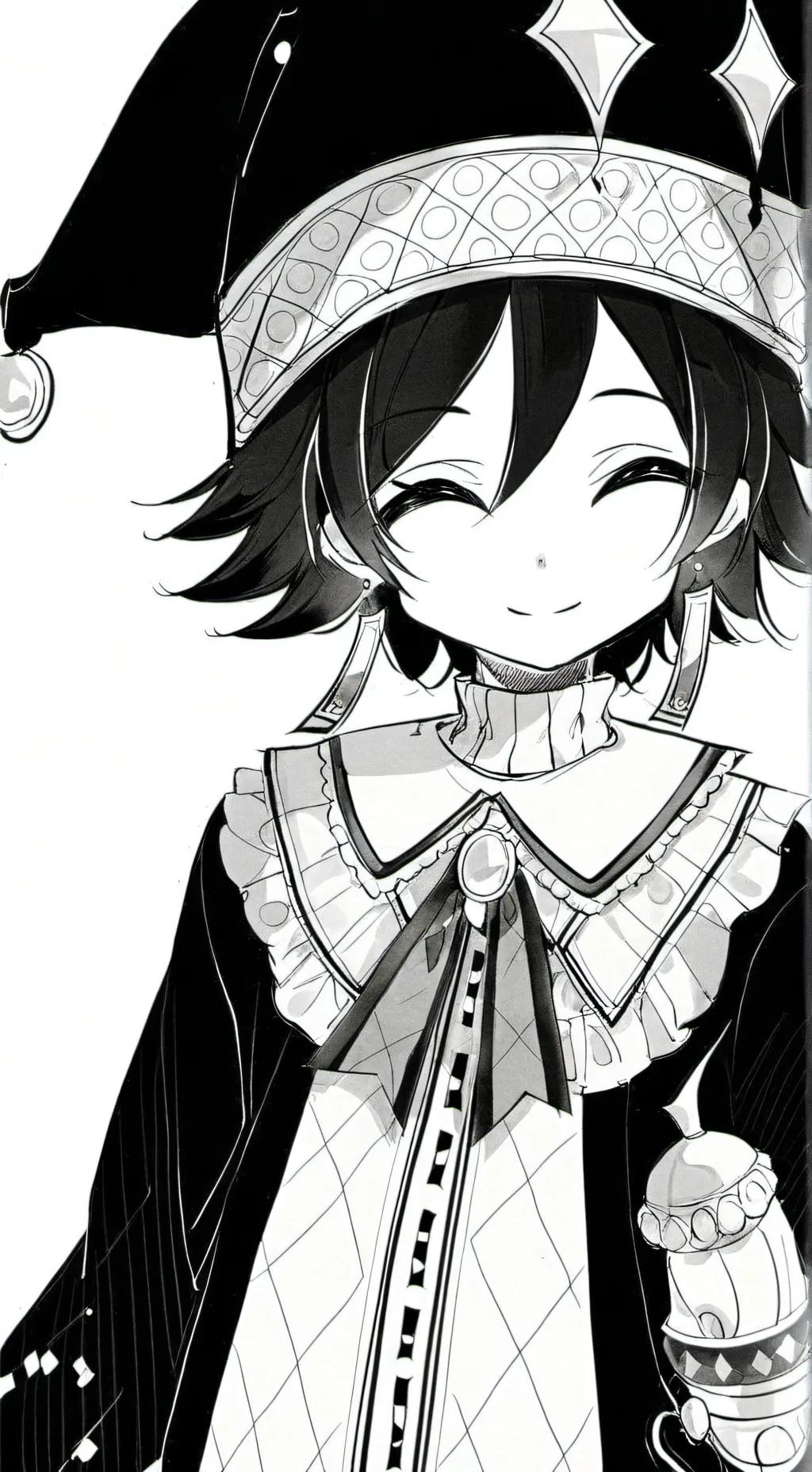 ai character: jester two time  background