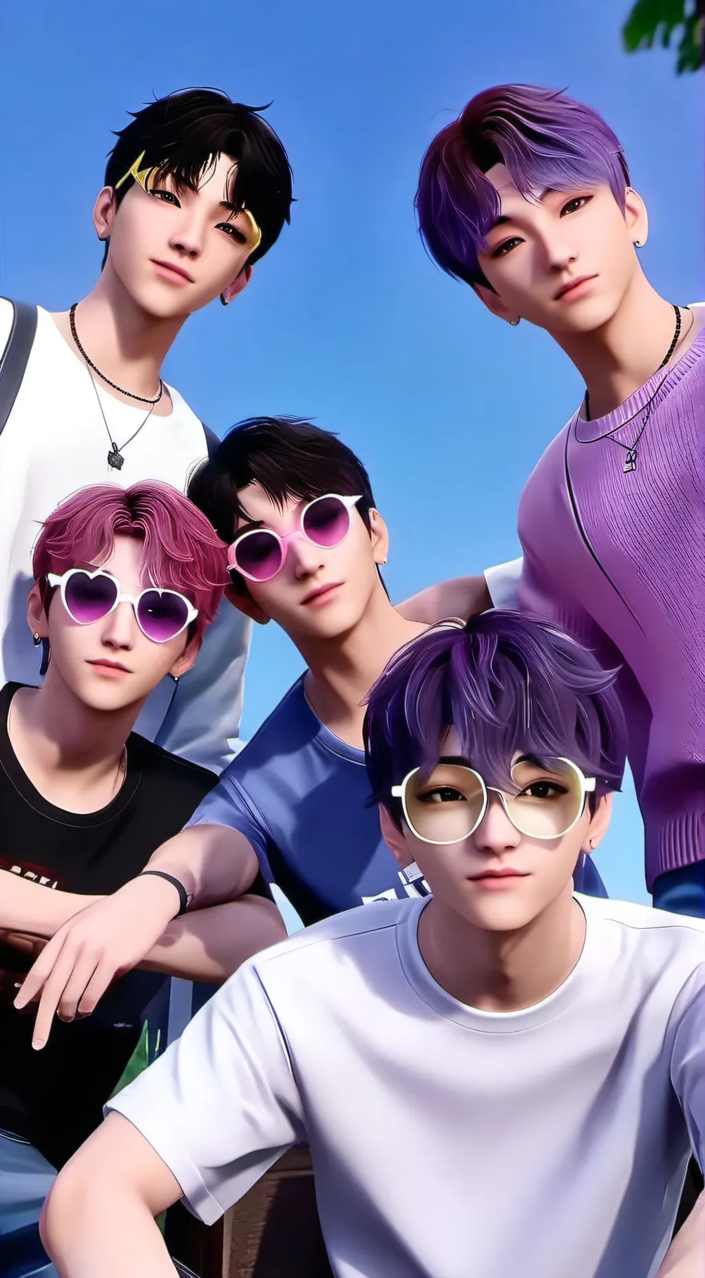 ai character: Saja Boys background