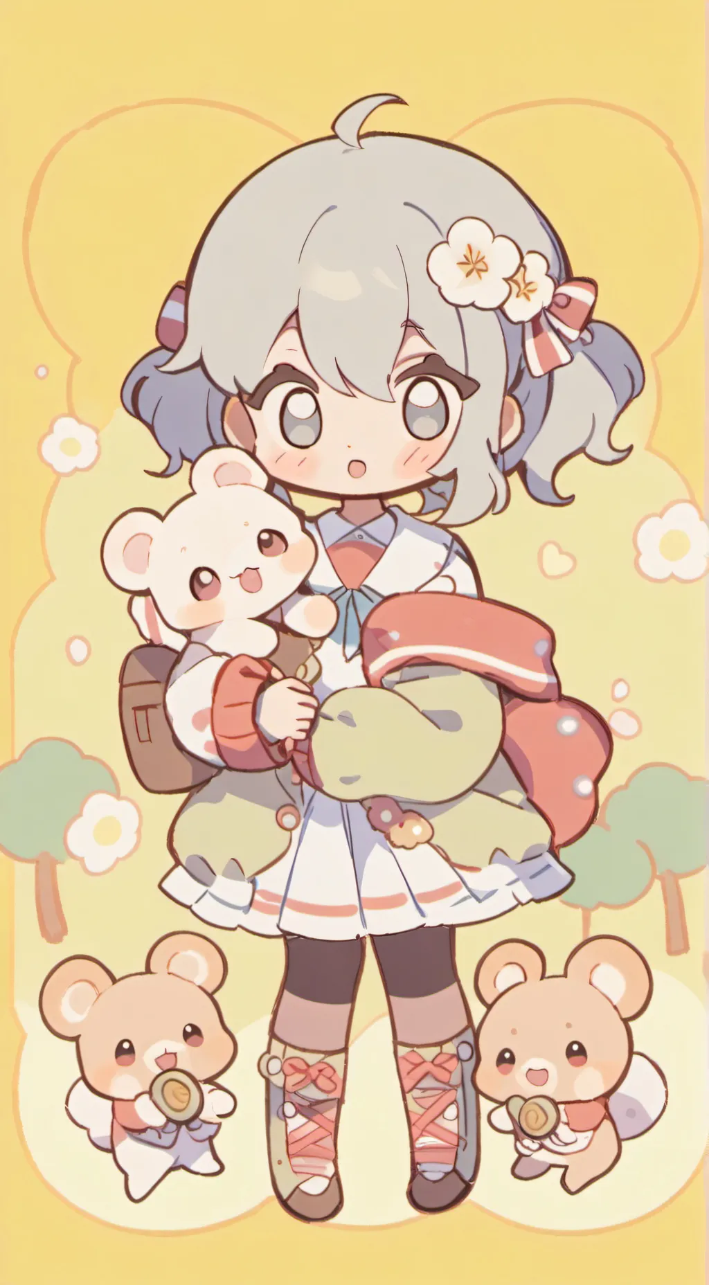 ai character: Baudelaire orphans background