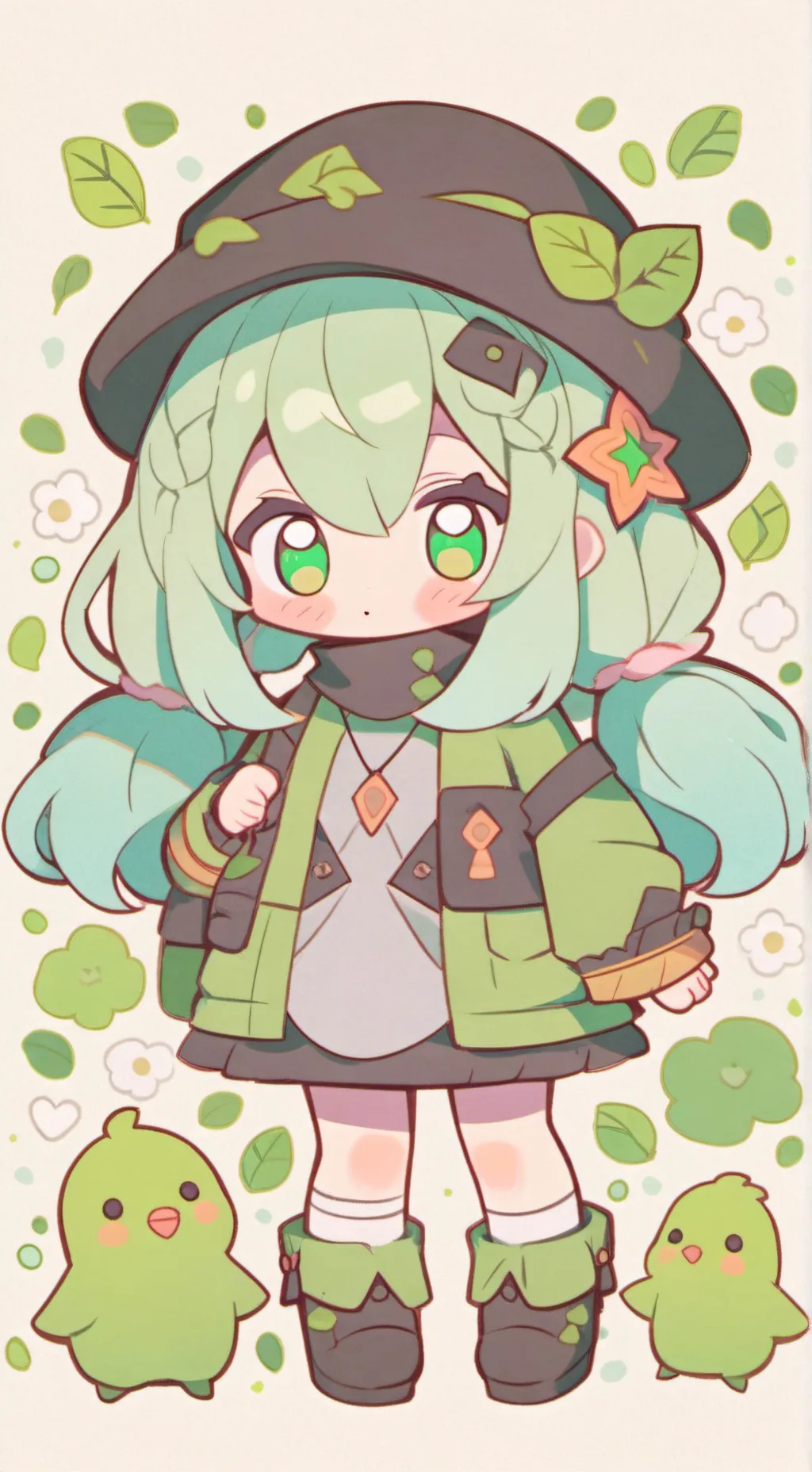 ai character: Mina background