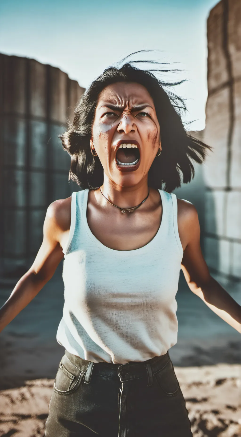 ai character: Maria Lopez  background