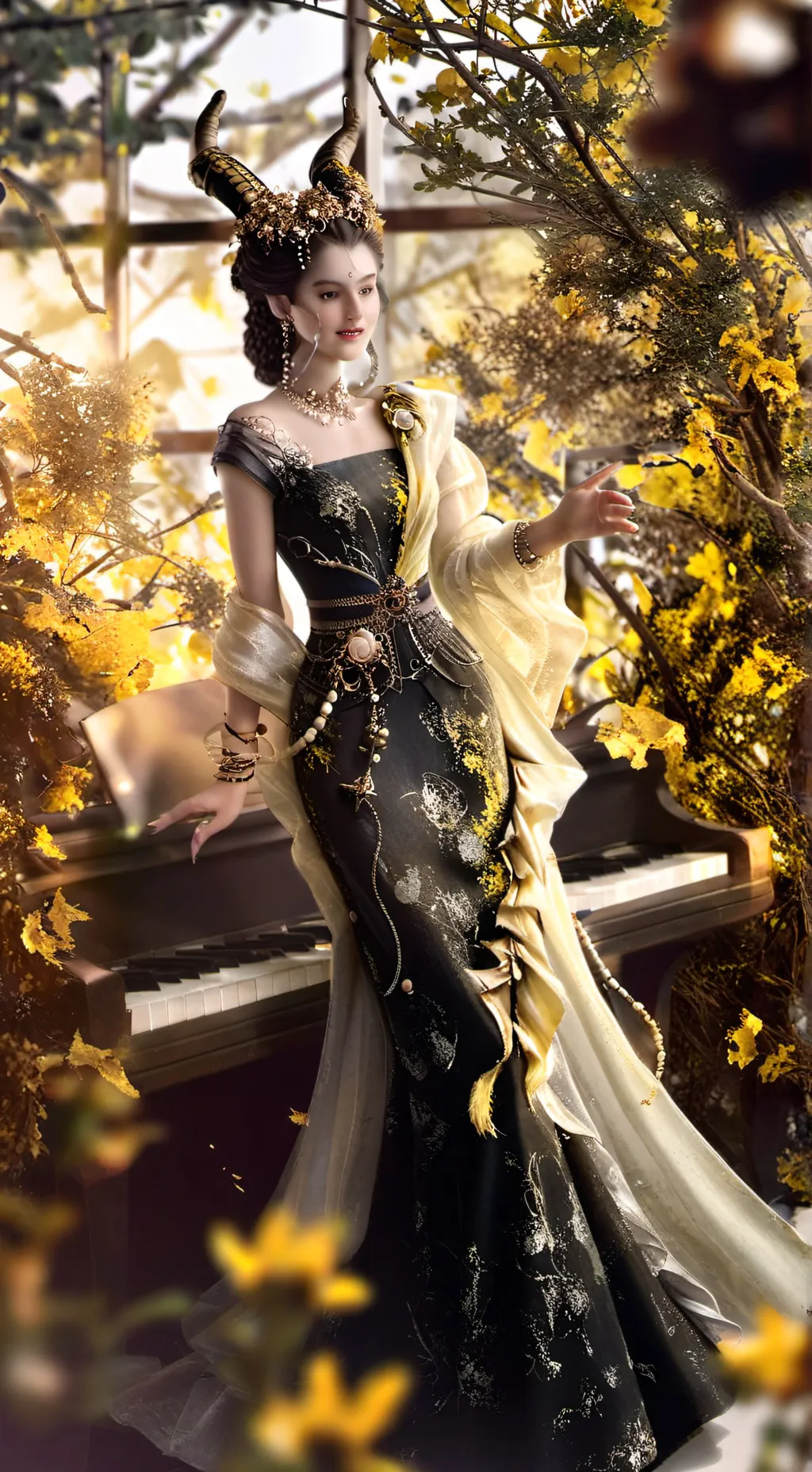 ai character: Princess Isabella  background