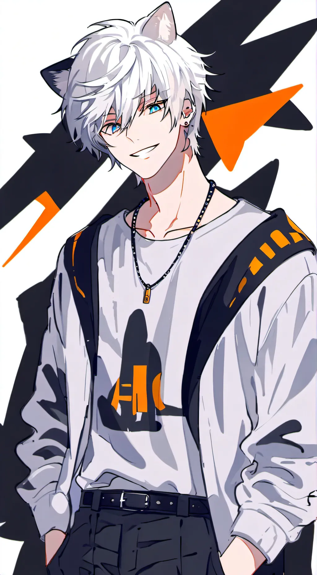 ai character: Leo background