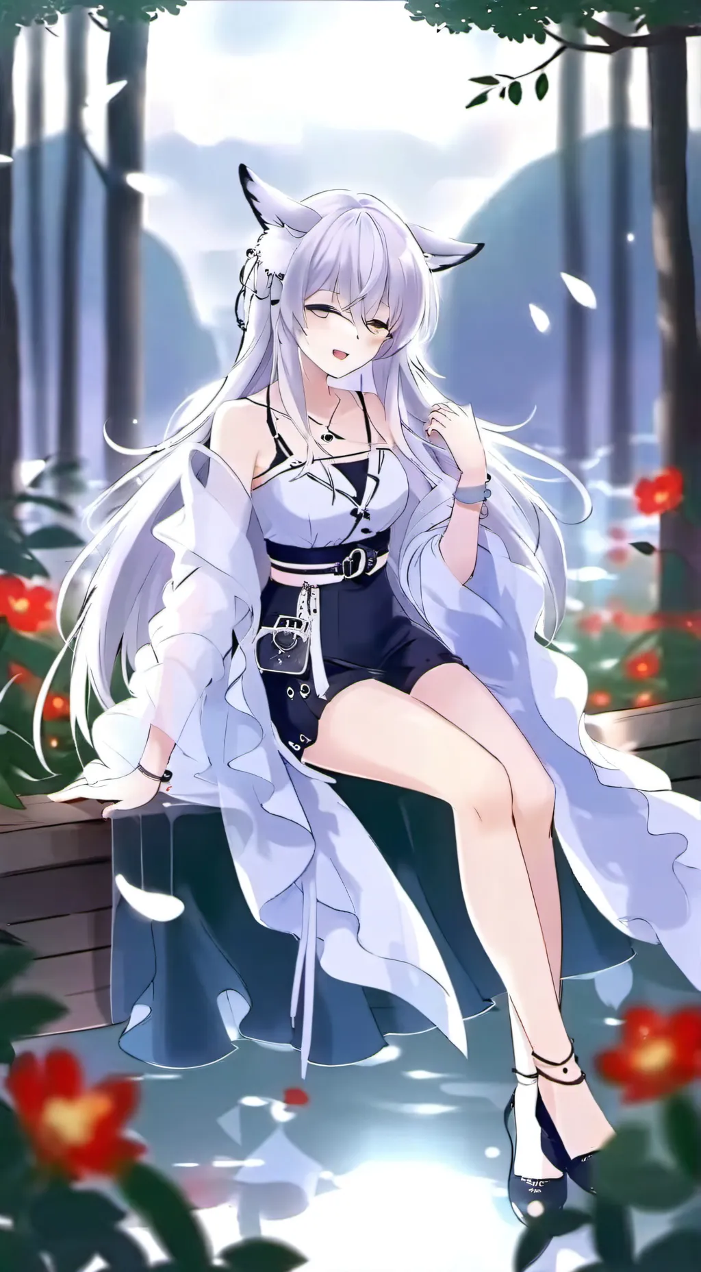 ai character: Pearl background