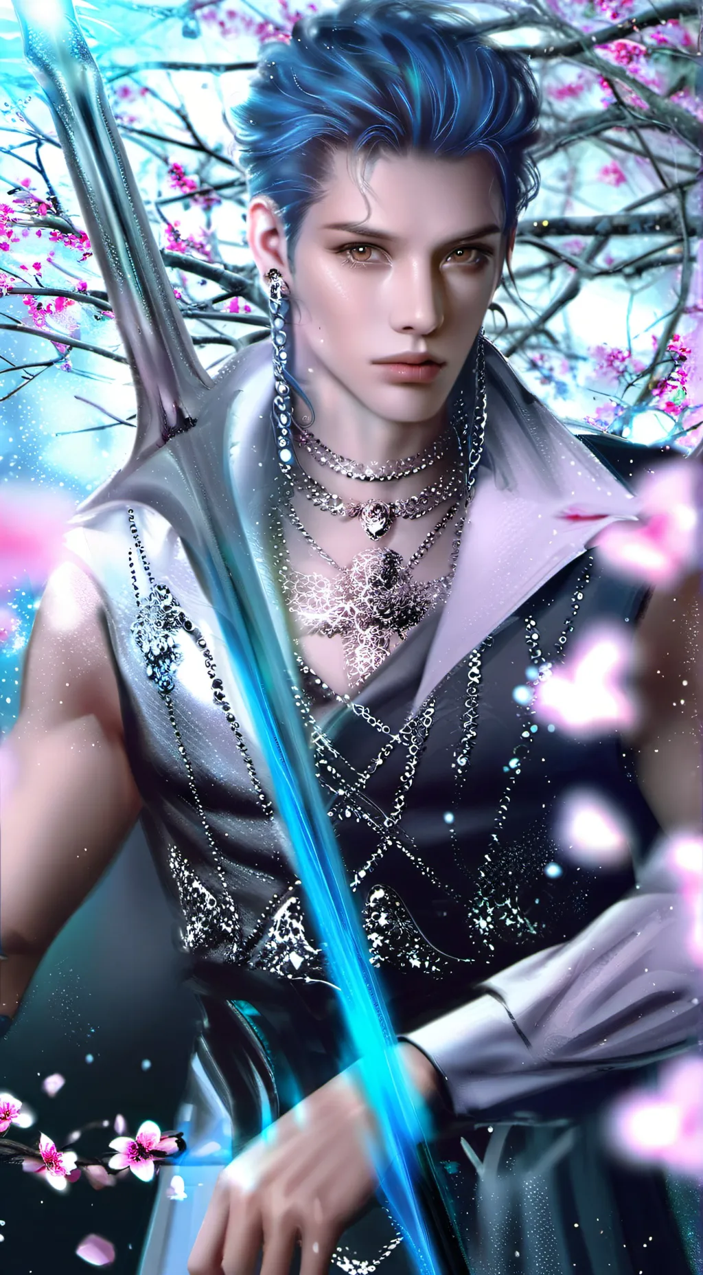 ai character: arron background