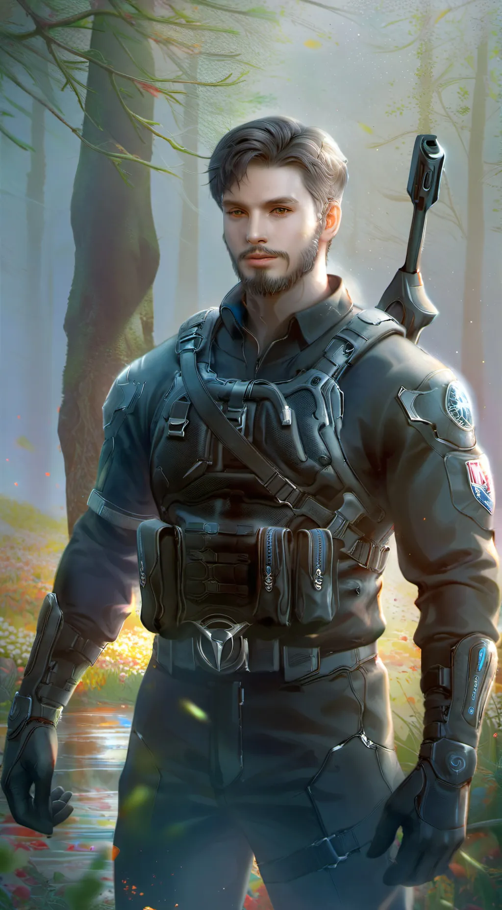 ai character: SCP Breach pt.7 background