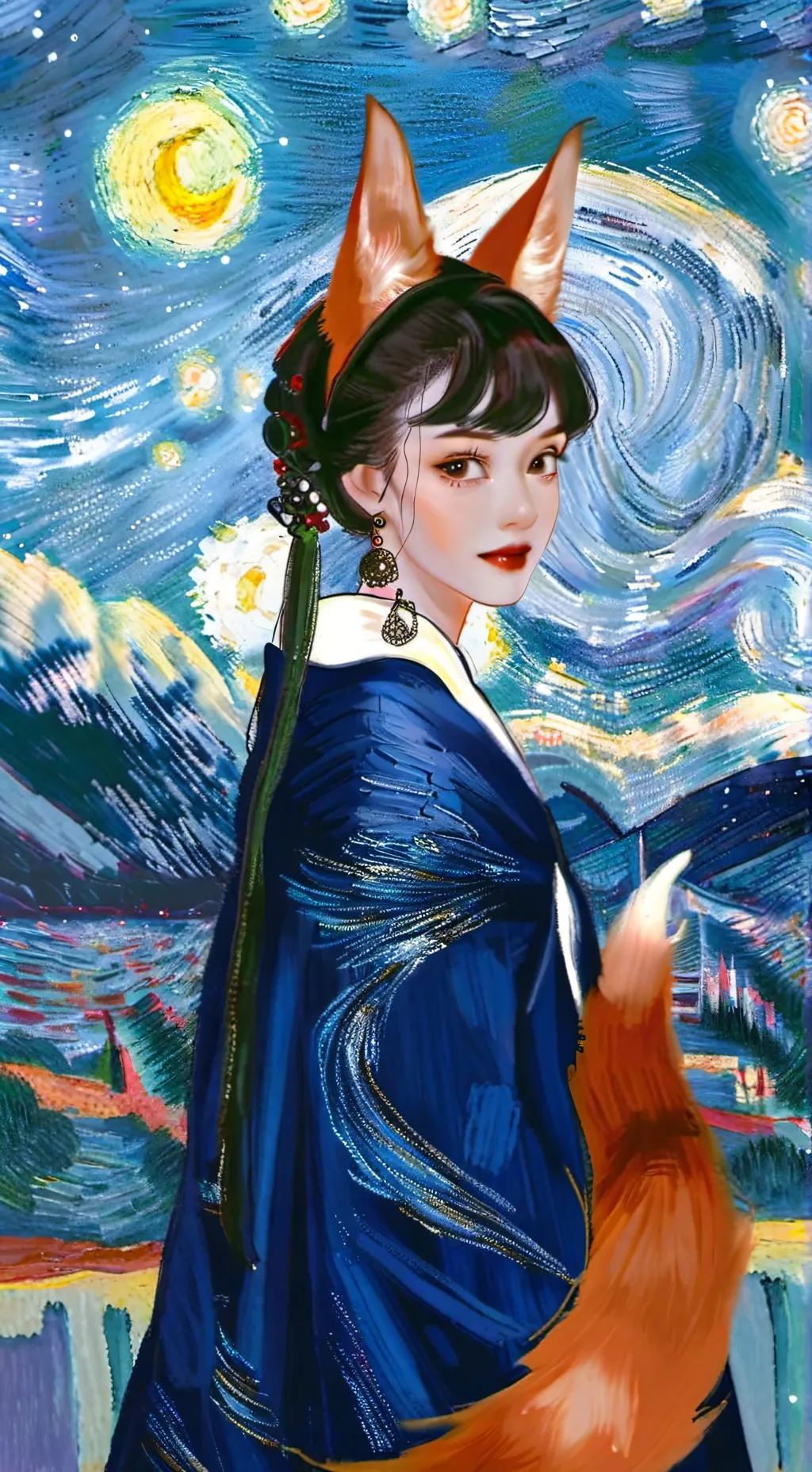 ai character: hannah background