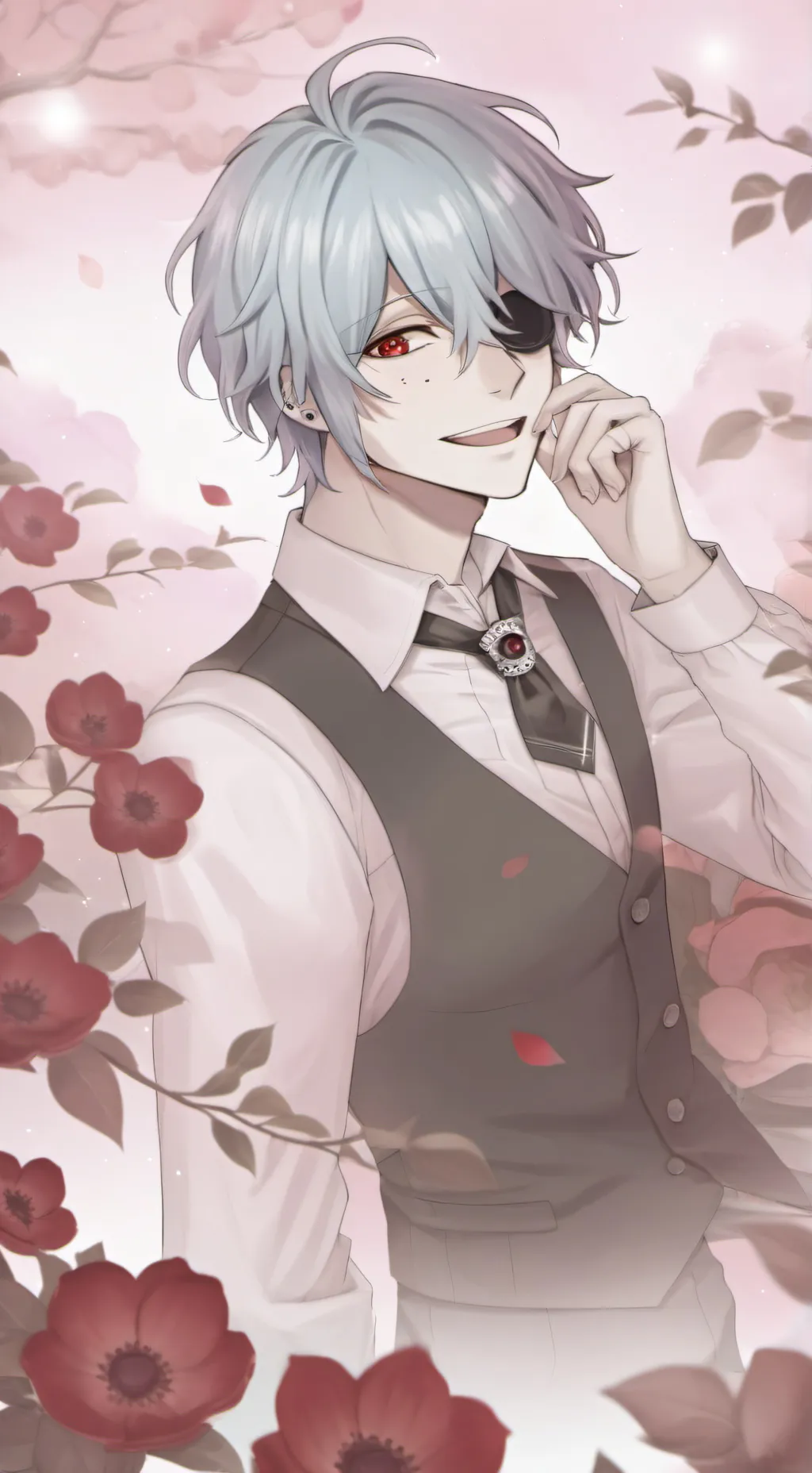 ai character: MHA Parent day background