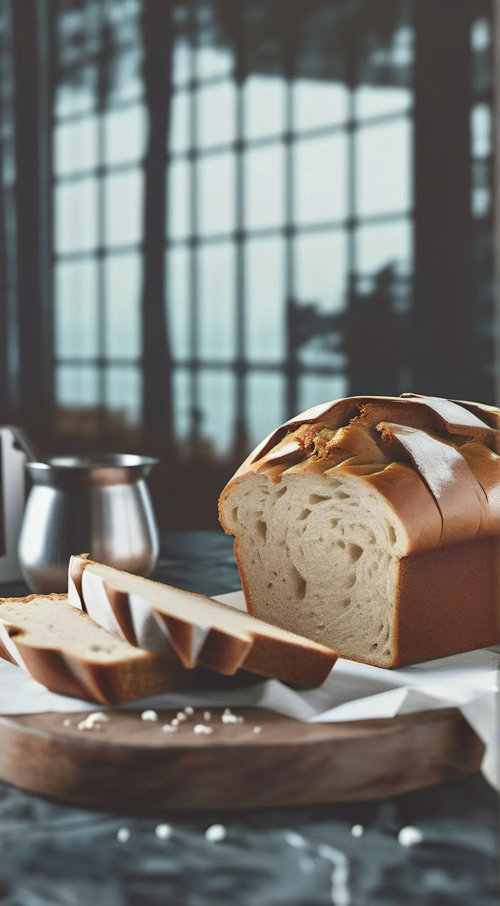 ai character: Bread background