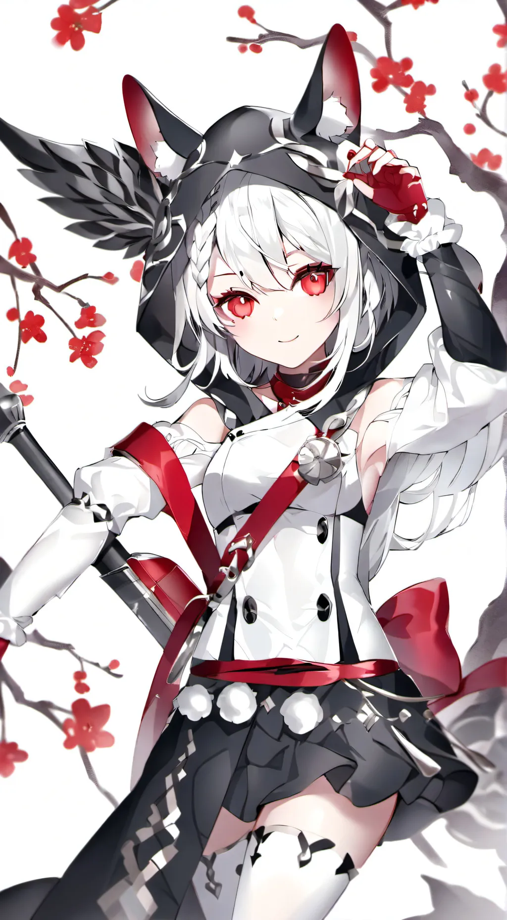 ai character: labubu  background