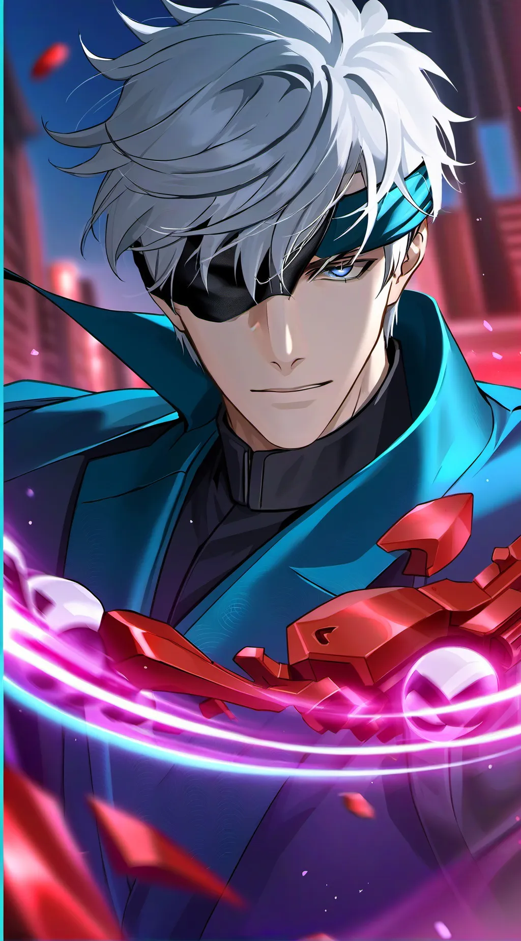 ai character: Gojo Satoru background