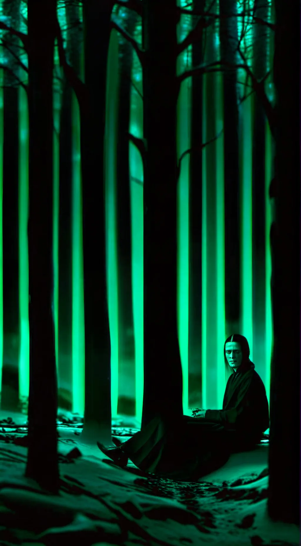 ai character: Лес хорды background