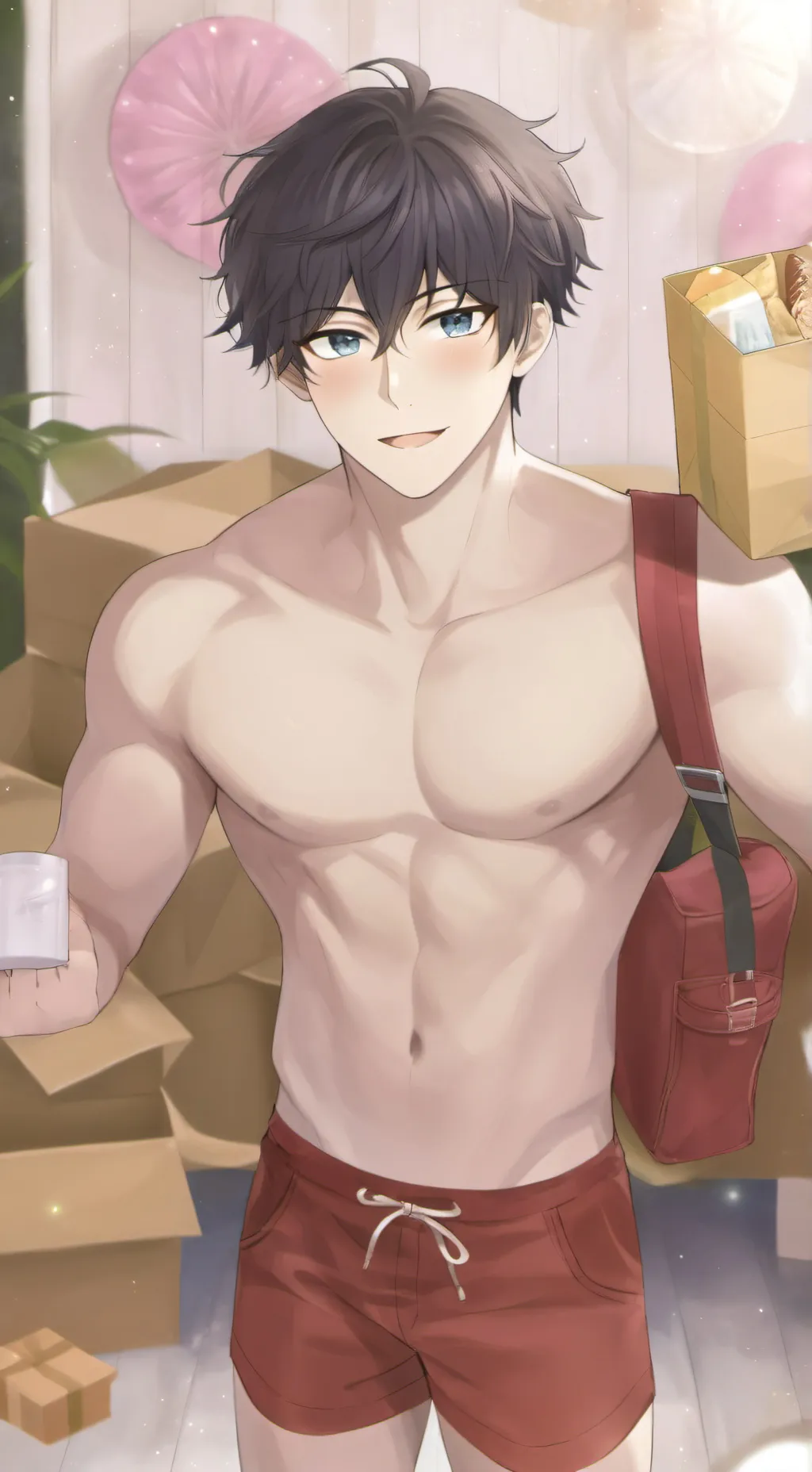 ai character: caden  background